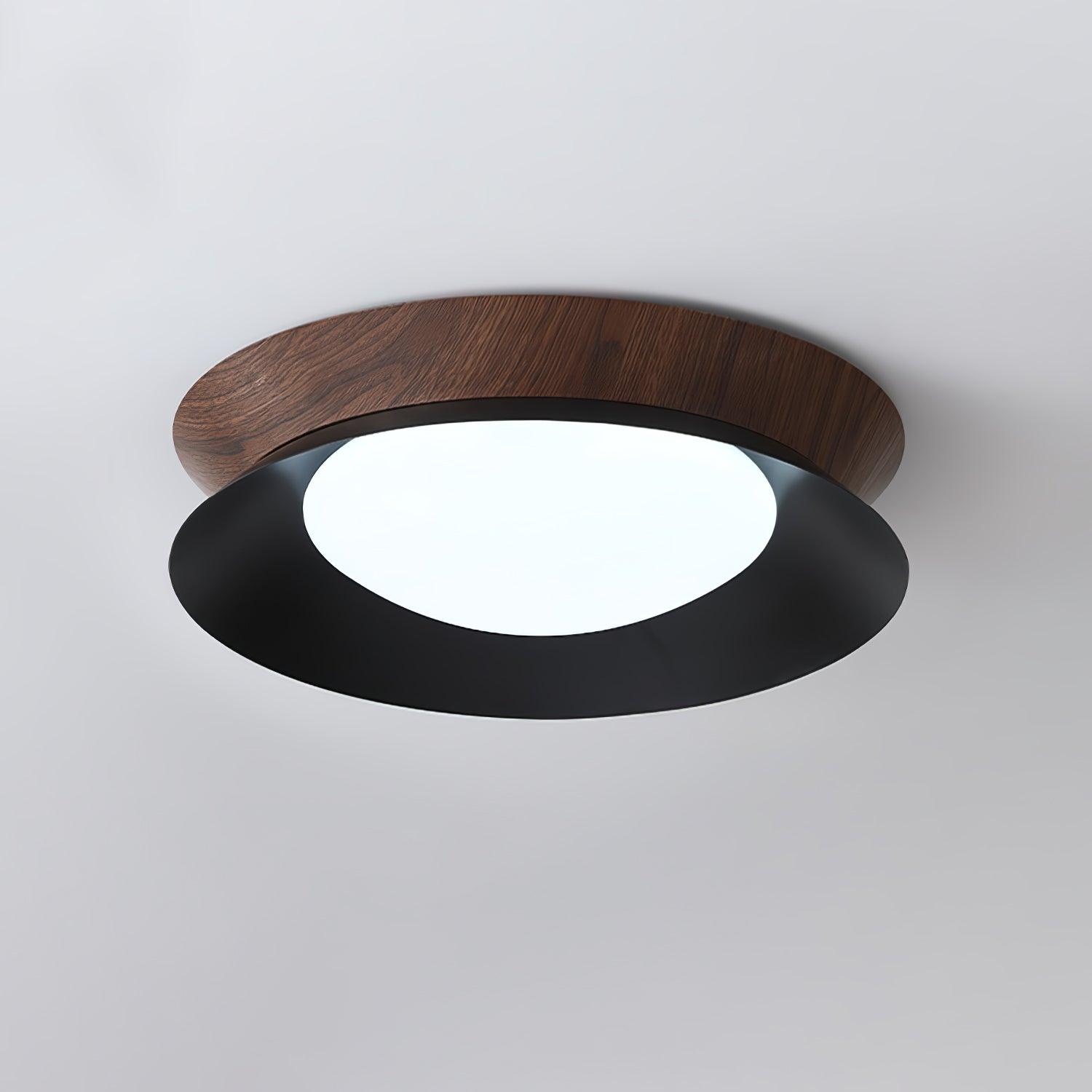 Double Half Round Ceiling Light - Blowlighting