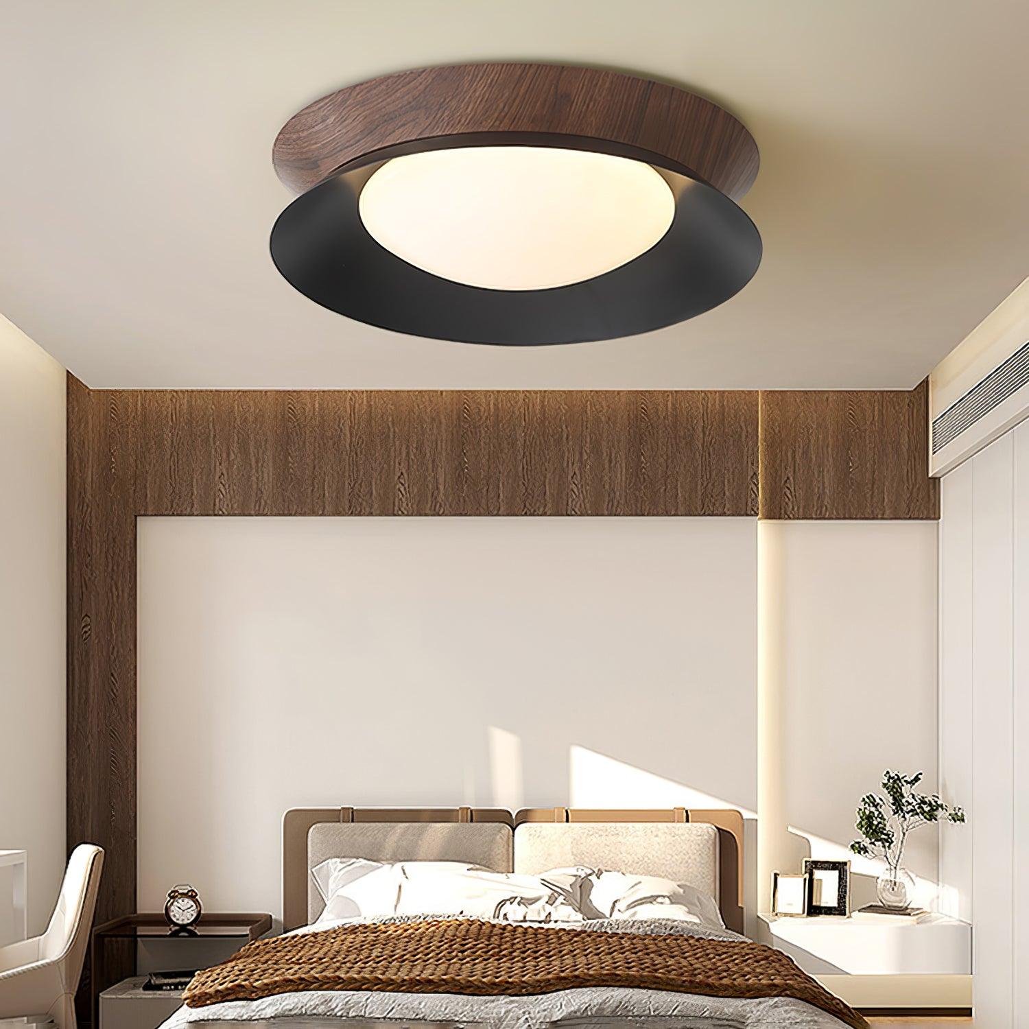 Double Half Round Ceiling Light - Blowlighting