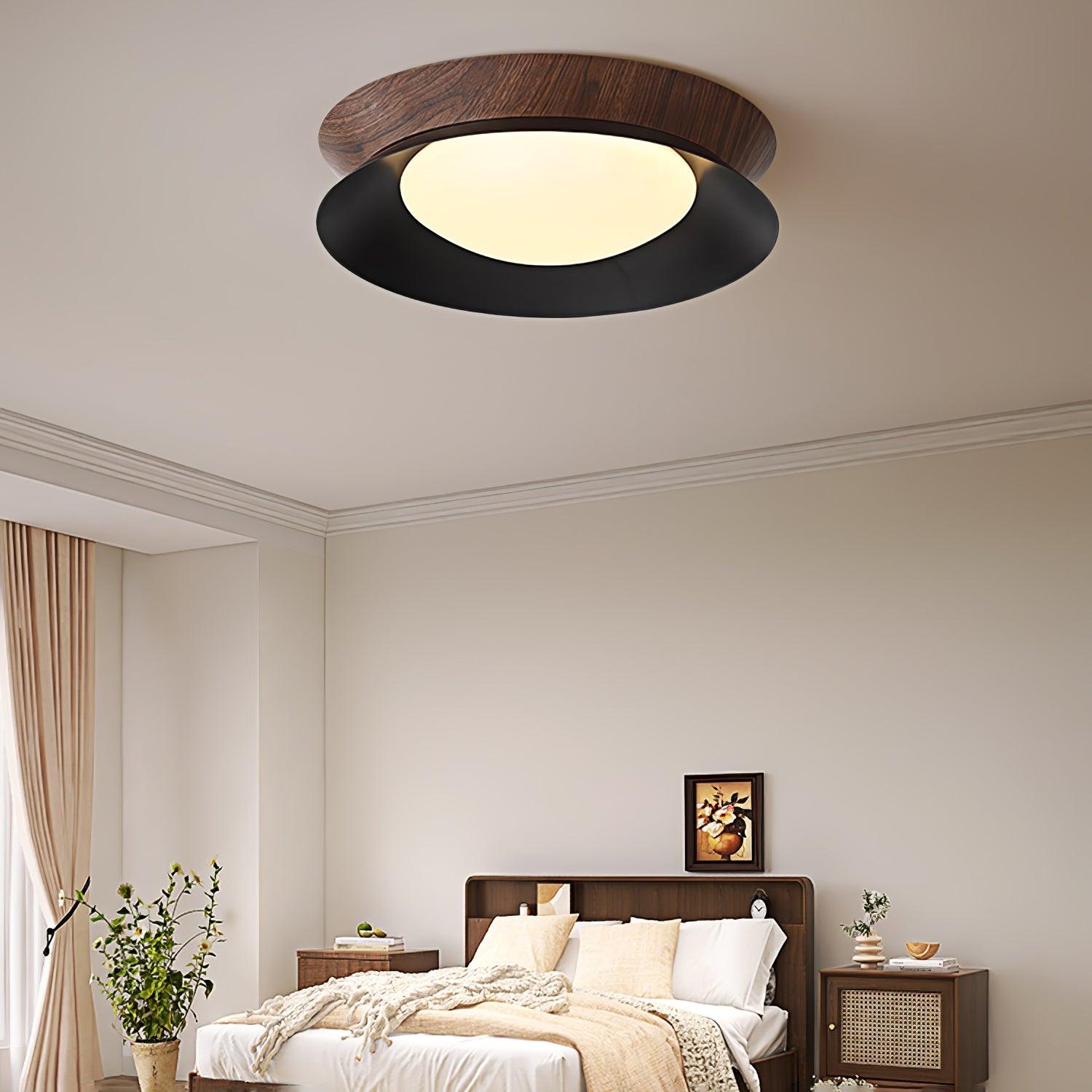Double Half Round Ceiling Light - Blowlighting