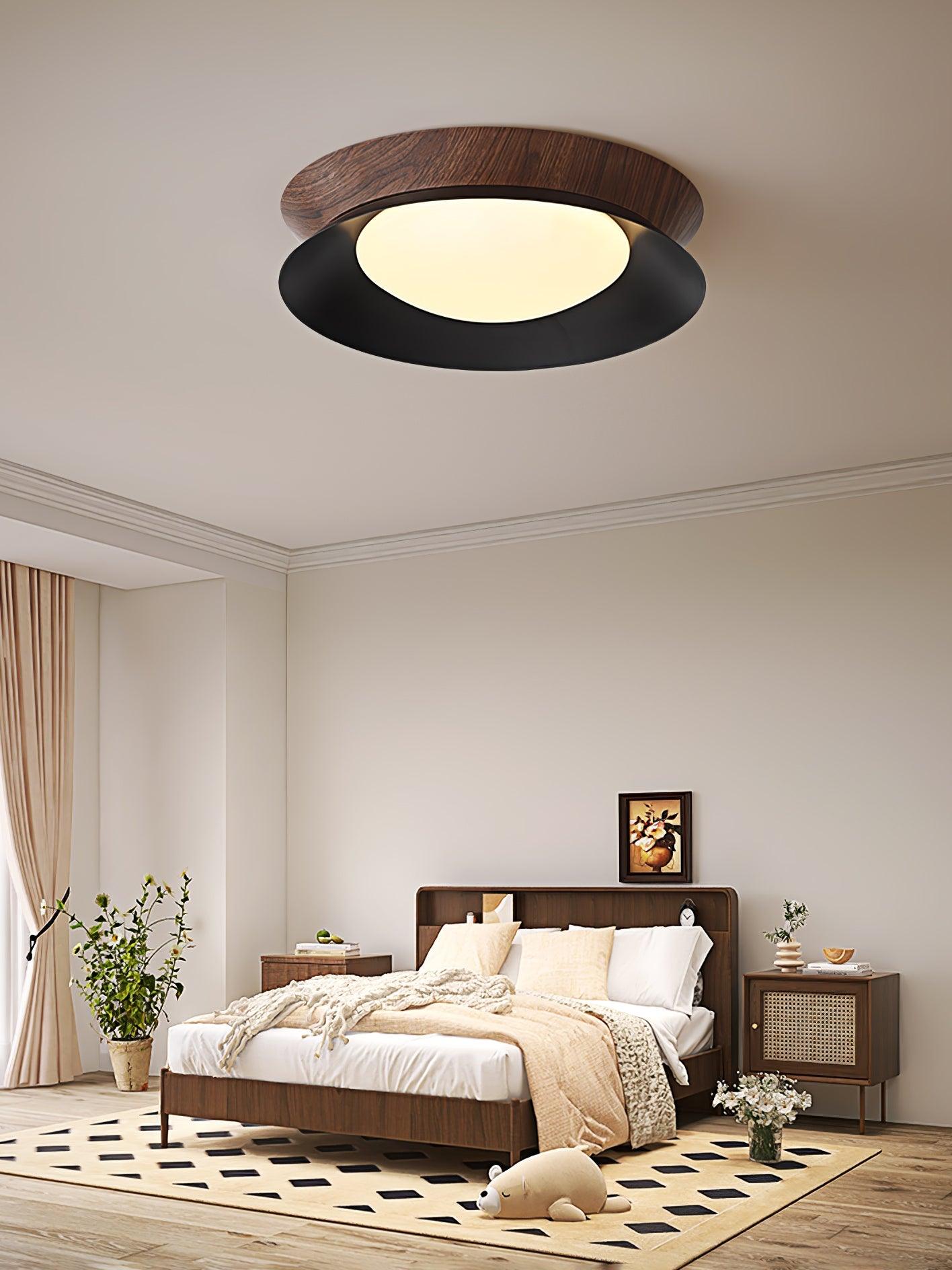 Double Half Round Ceiling Light - Blowlighting