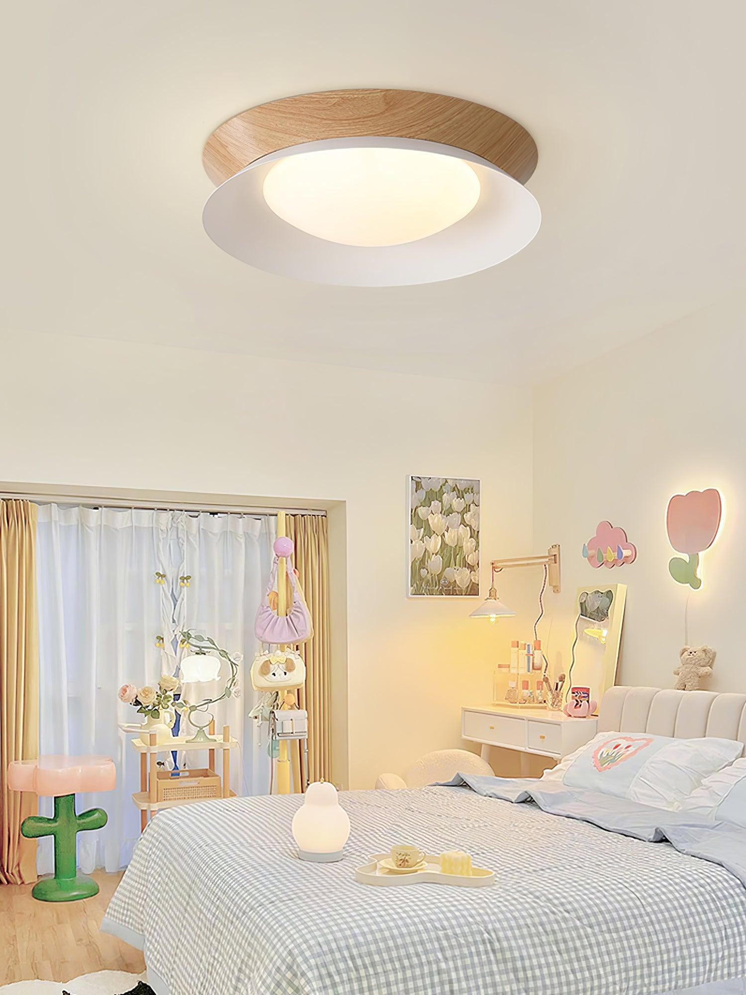 Double Half Round Ceiling Light - Blowlighting