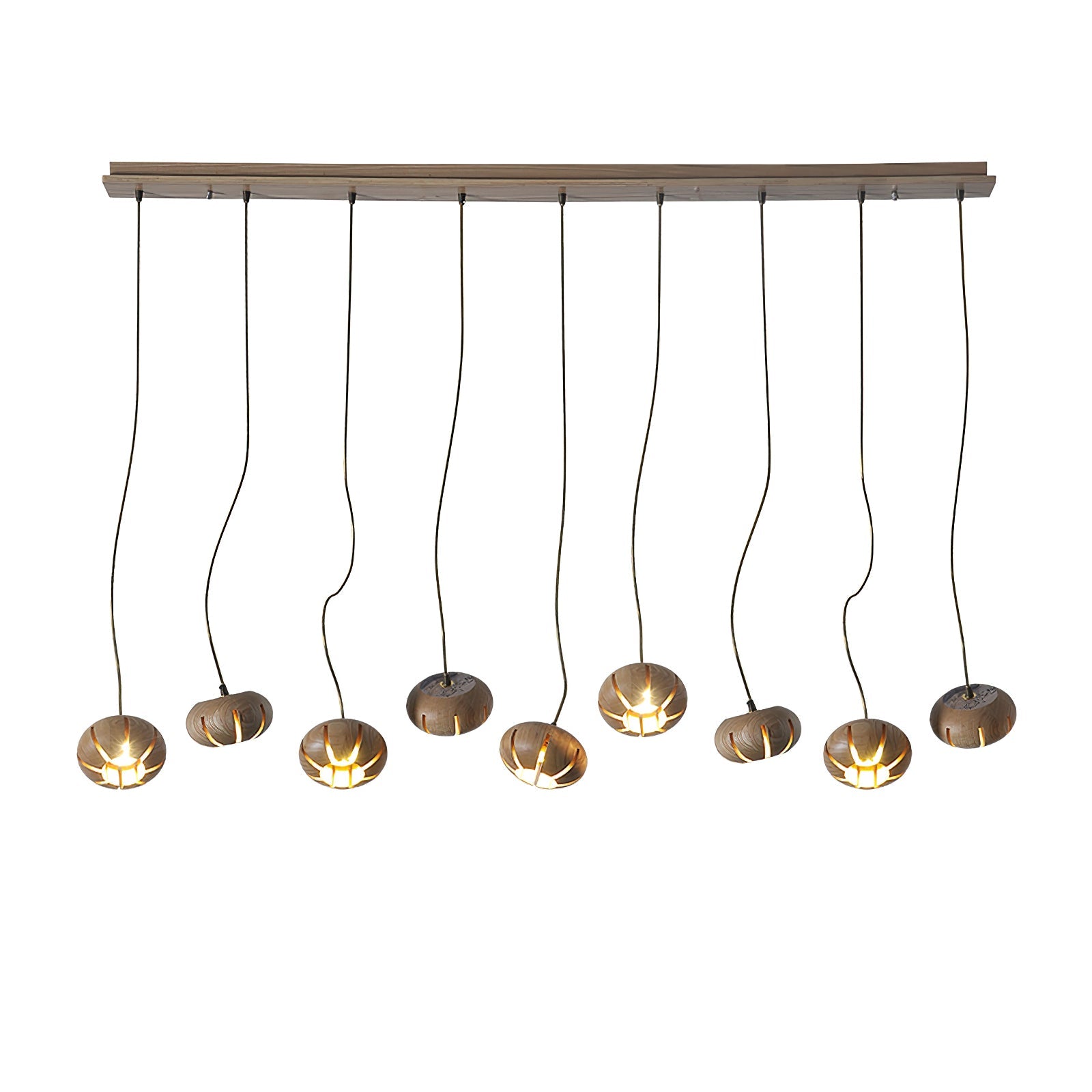 Zasorir Sculptural Marble Cluster Pendant Light - Blowlighting