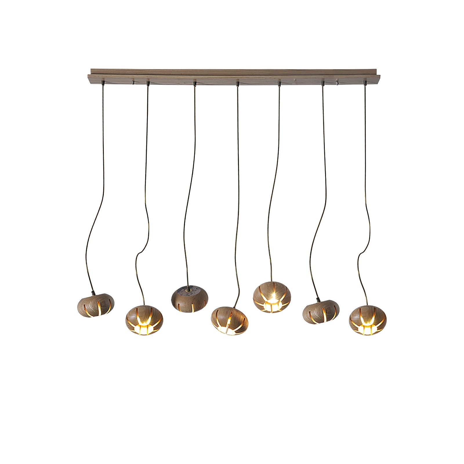 Zasorir Sculptural Marble Cluster Pendant Light - Blowlighting