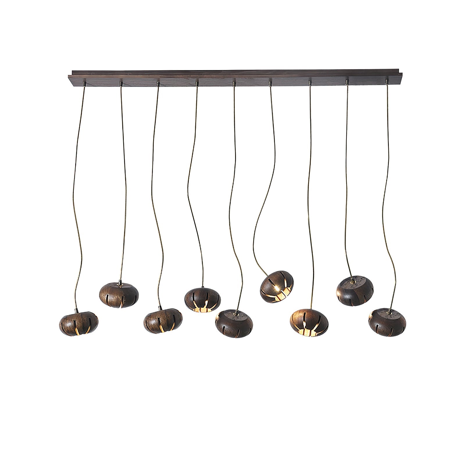 Zasorir Sculptural Marble Cluster Pendant Light - Blowlighting