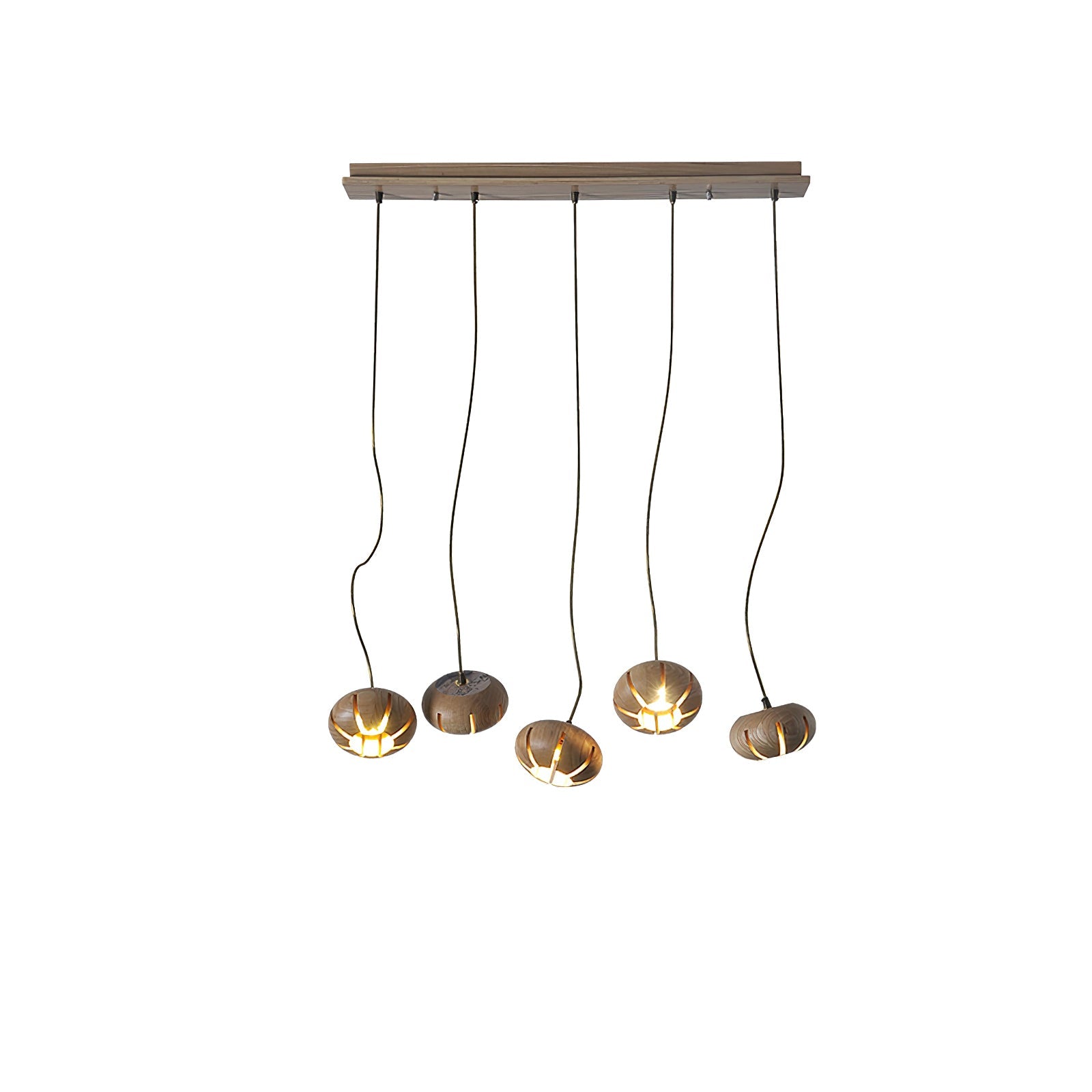 Zasorir Sculptural Marble Cluster Pendant Light - Blowlighting