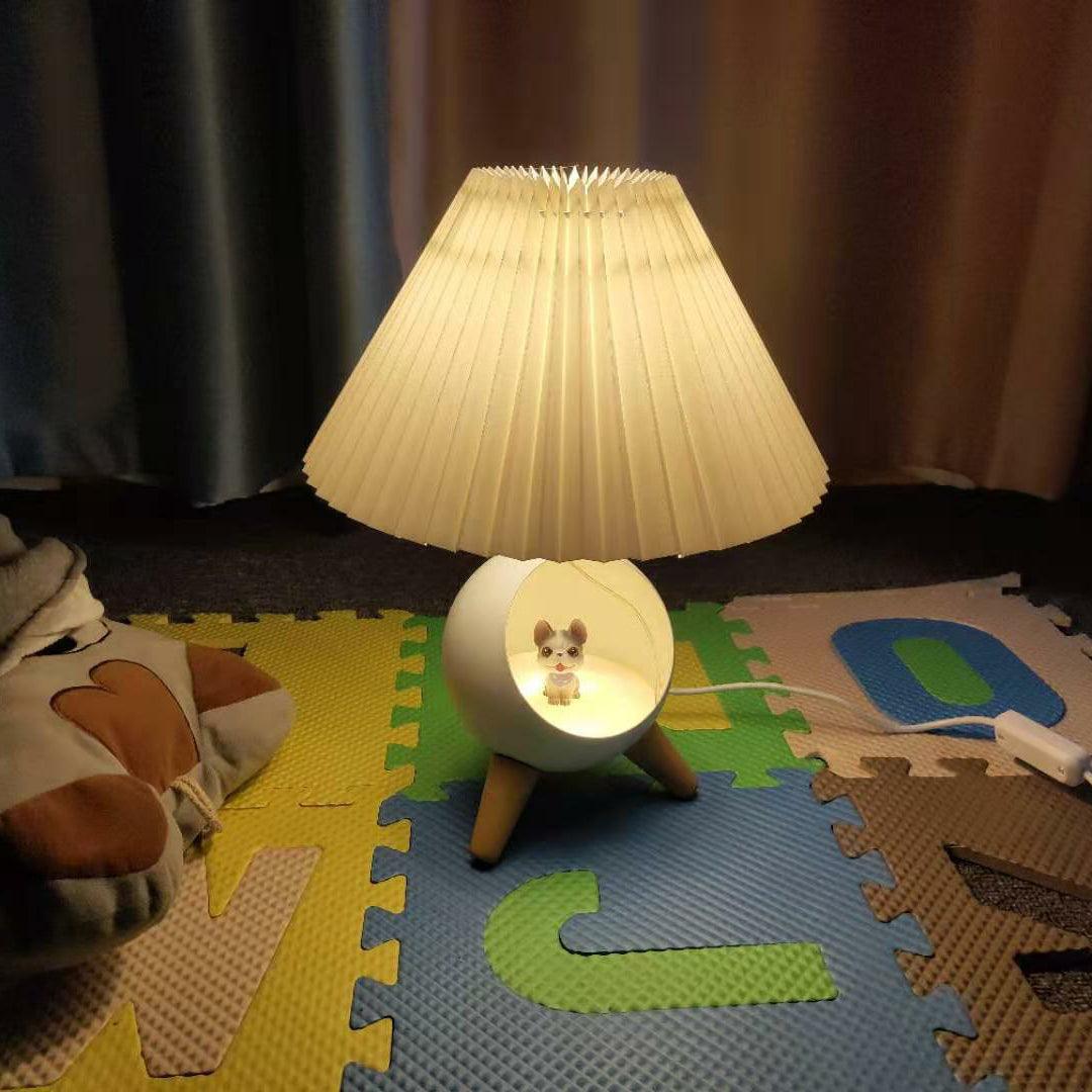 Wood Small Table Lamp - Blowlighting