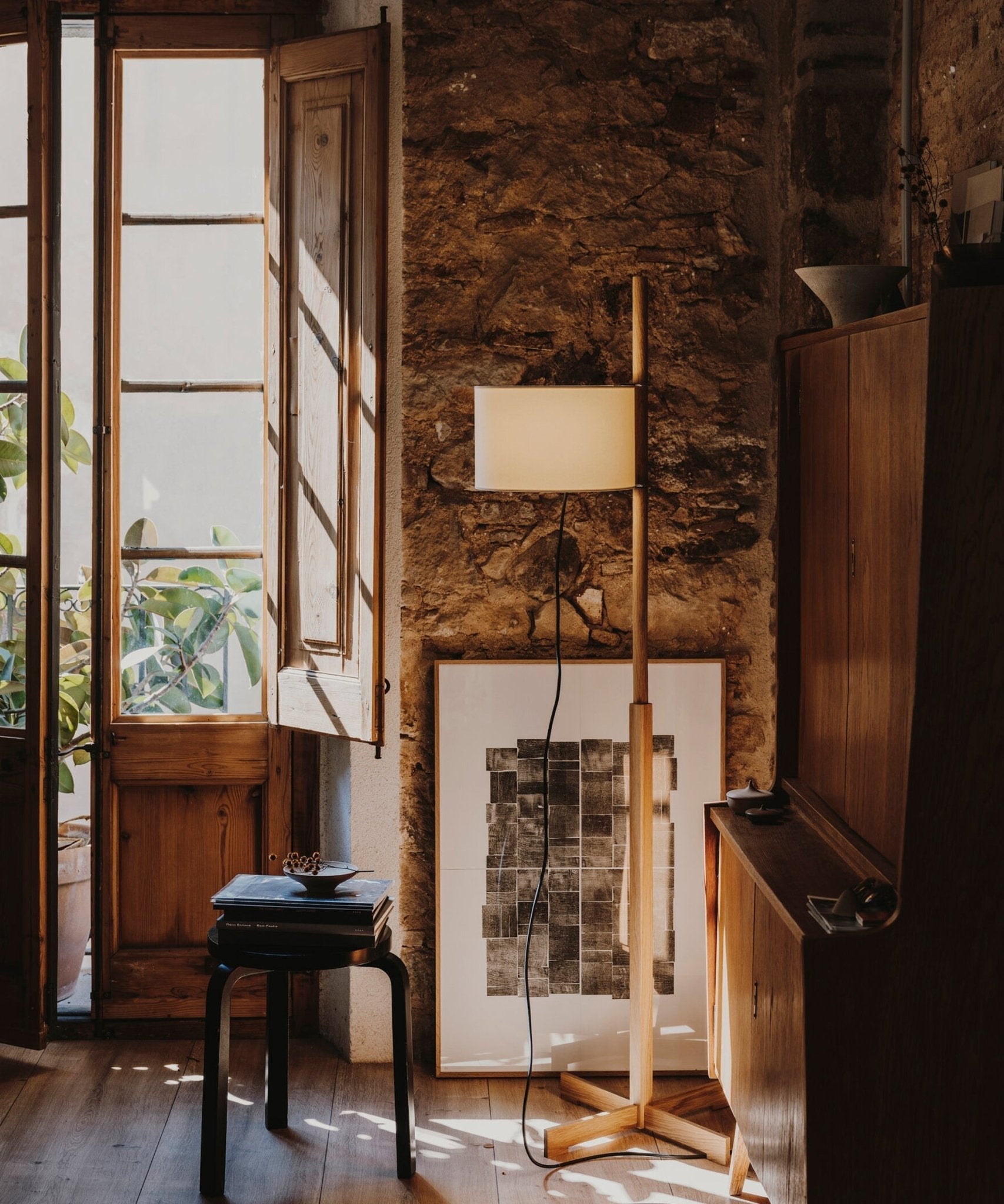Wood Tmm Floor Lamp - Blowlighting