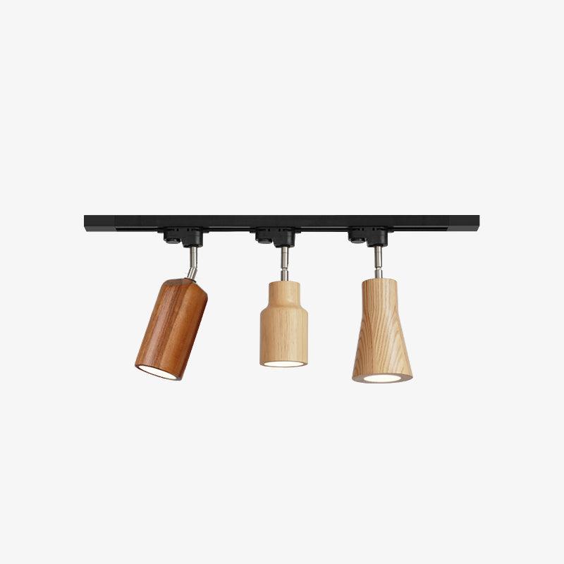 Wood Track Ceiling Lamp - Blowlighting