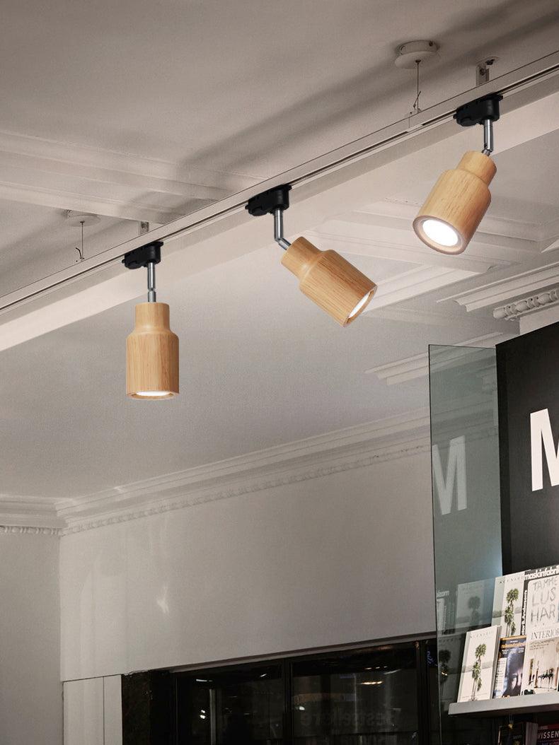 Wood Track Ceiling Lamp - Blowlighting