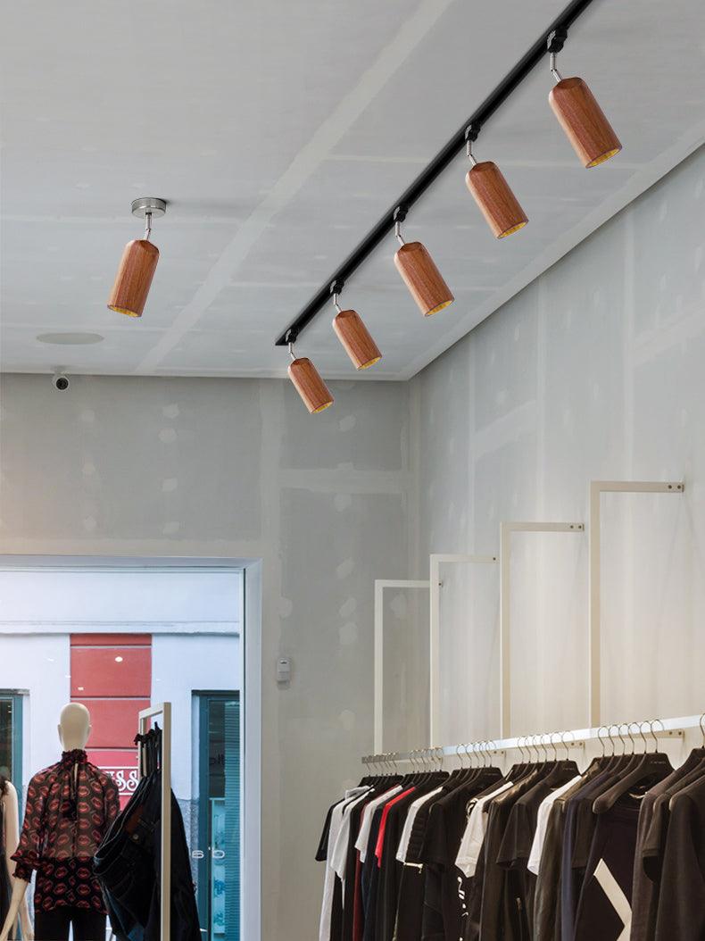 Wood Track Ceiling Lamp - Blowlighting