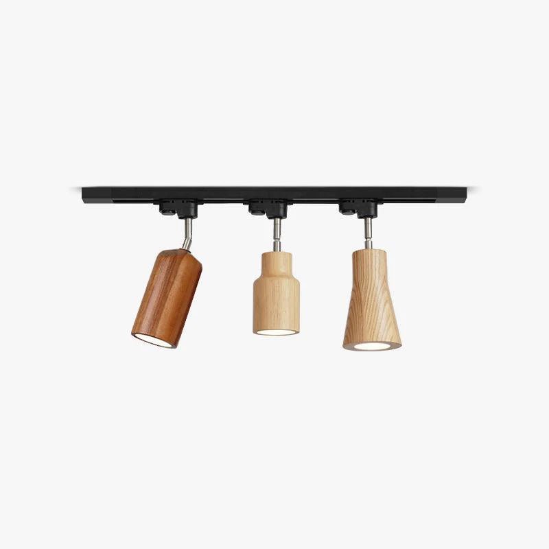 Wood Track Ceiling Lamp - Blowlighting