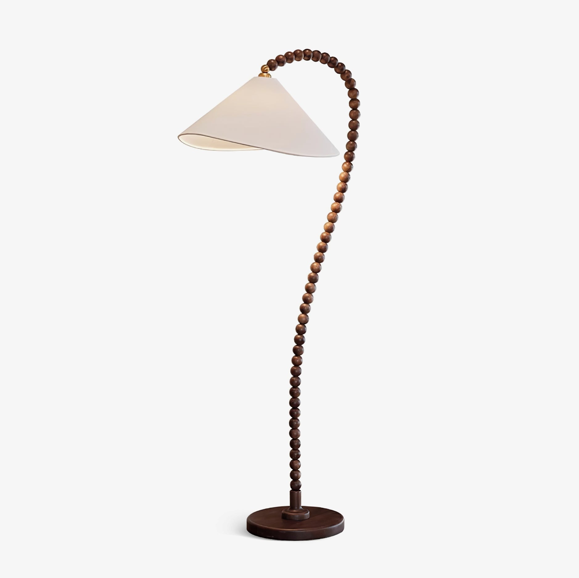 Wooden Bead Floor Lamp - Blowlighting