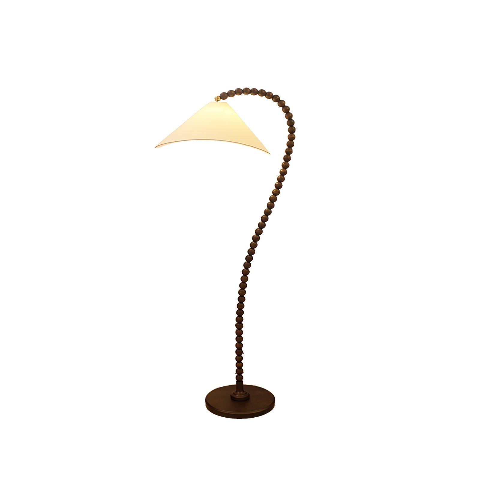 Wooden Bead Floor Lamp - Blowlighting