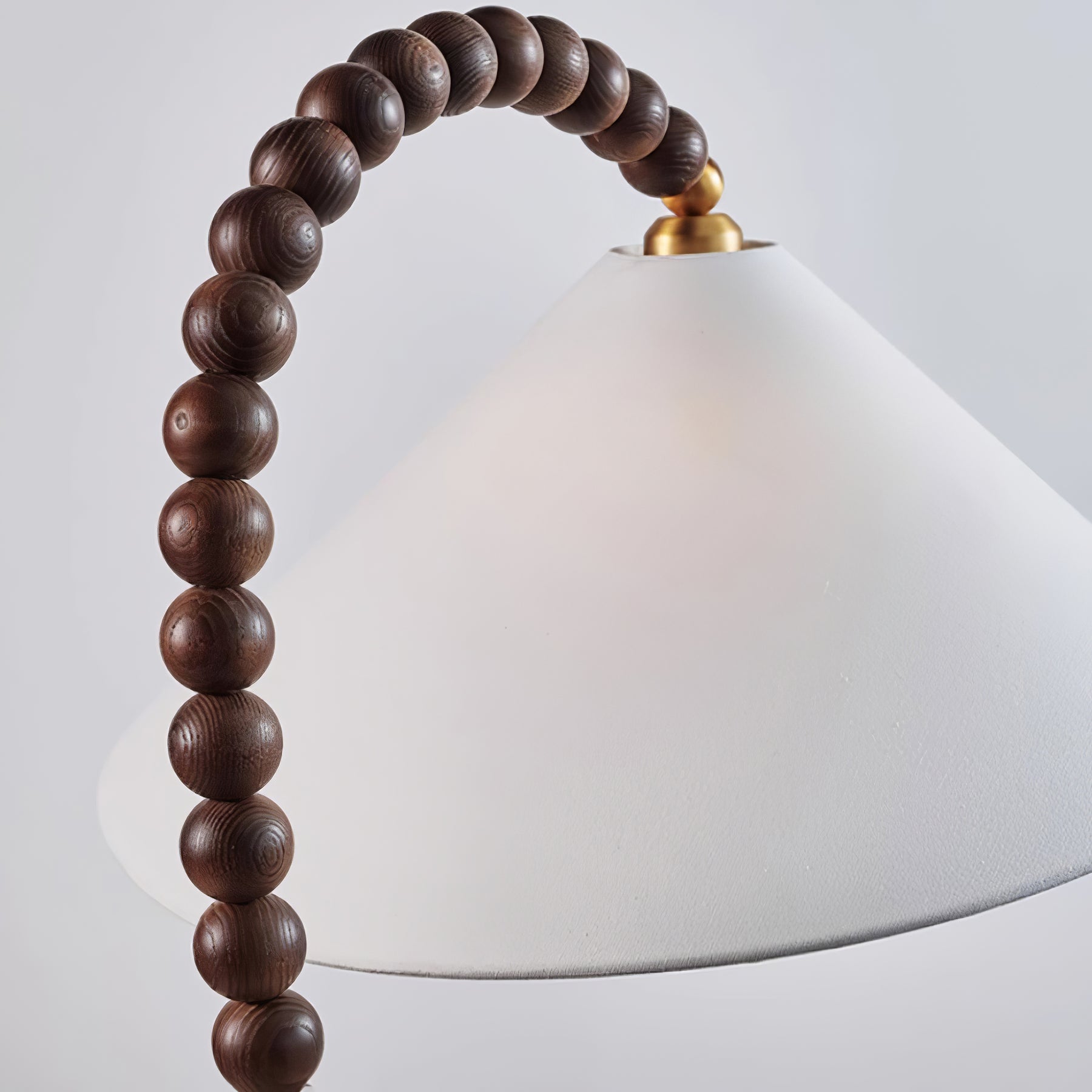 Wooden Bead Floor Lamp - Blowlighting