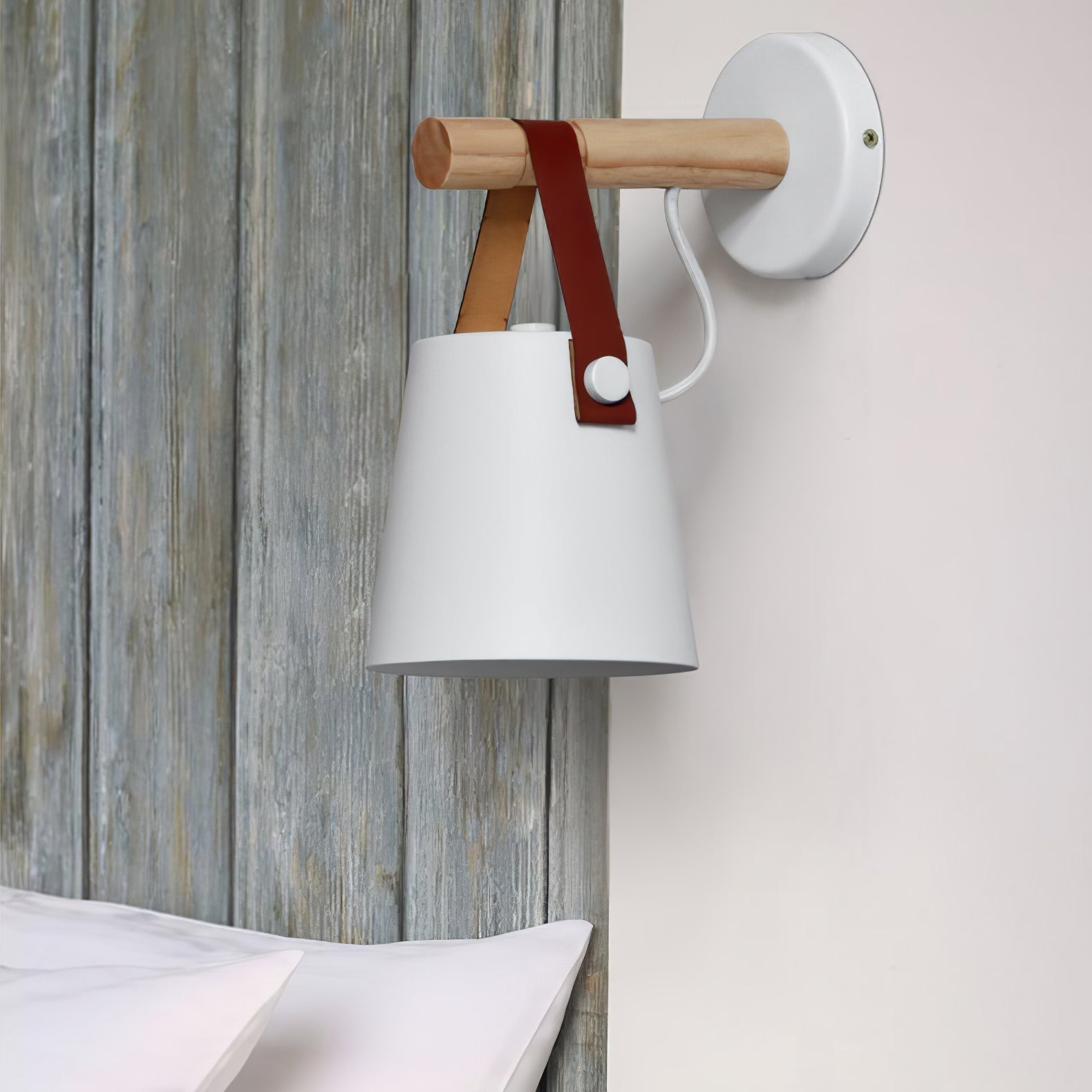 Wooden Conical Wall Light - Blowlighting