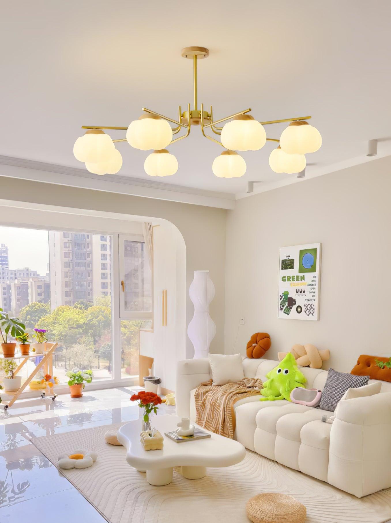 Cohen Modern Metal Chandelier - Blowlighting