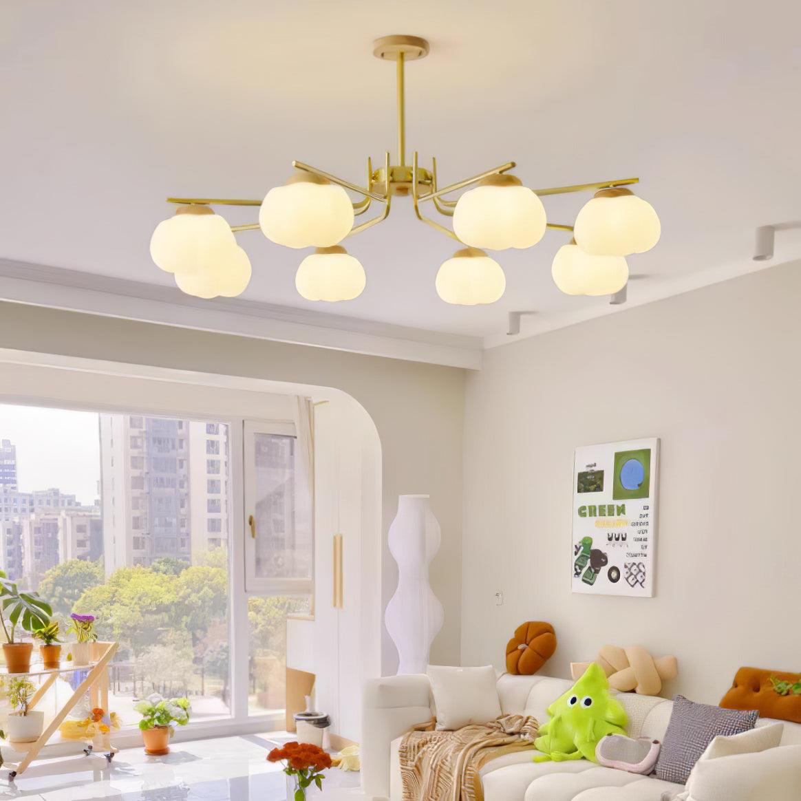 Cohen Modern Metal Chandelier - Blowlighting