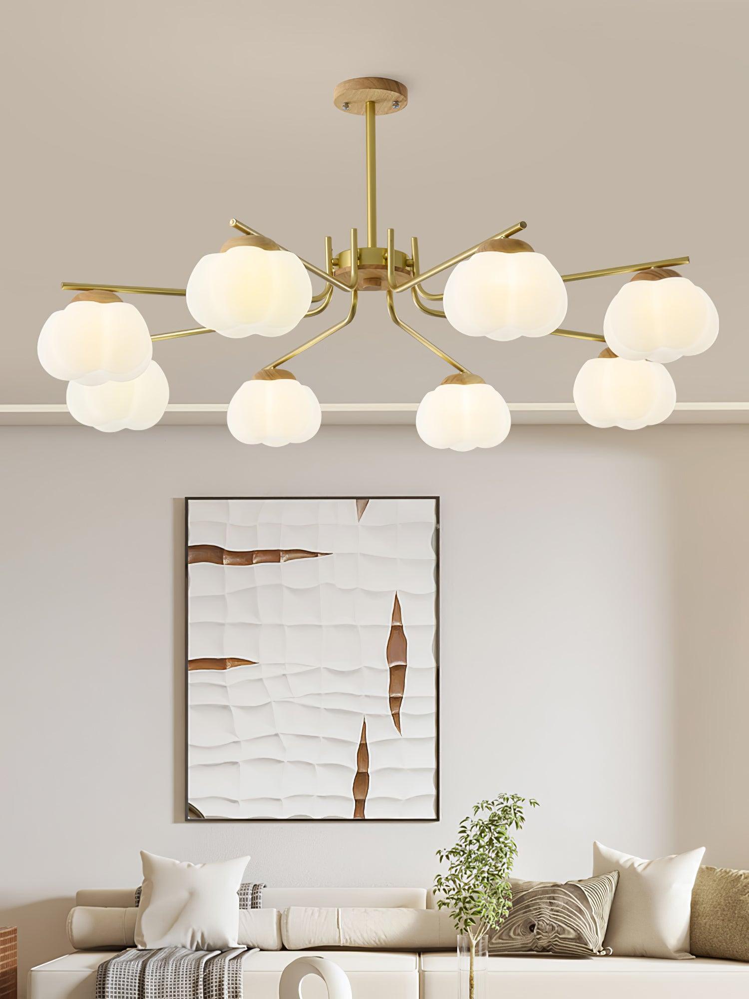 Cohen Modern Metal Chandelier - Blowlighting