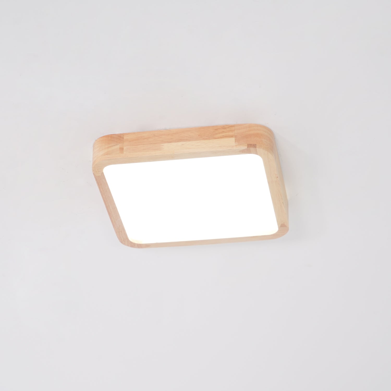 Wooden Geometric Ceiling Light - Blowlighting