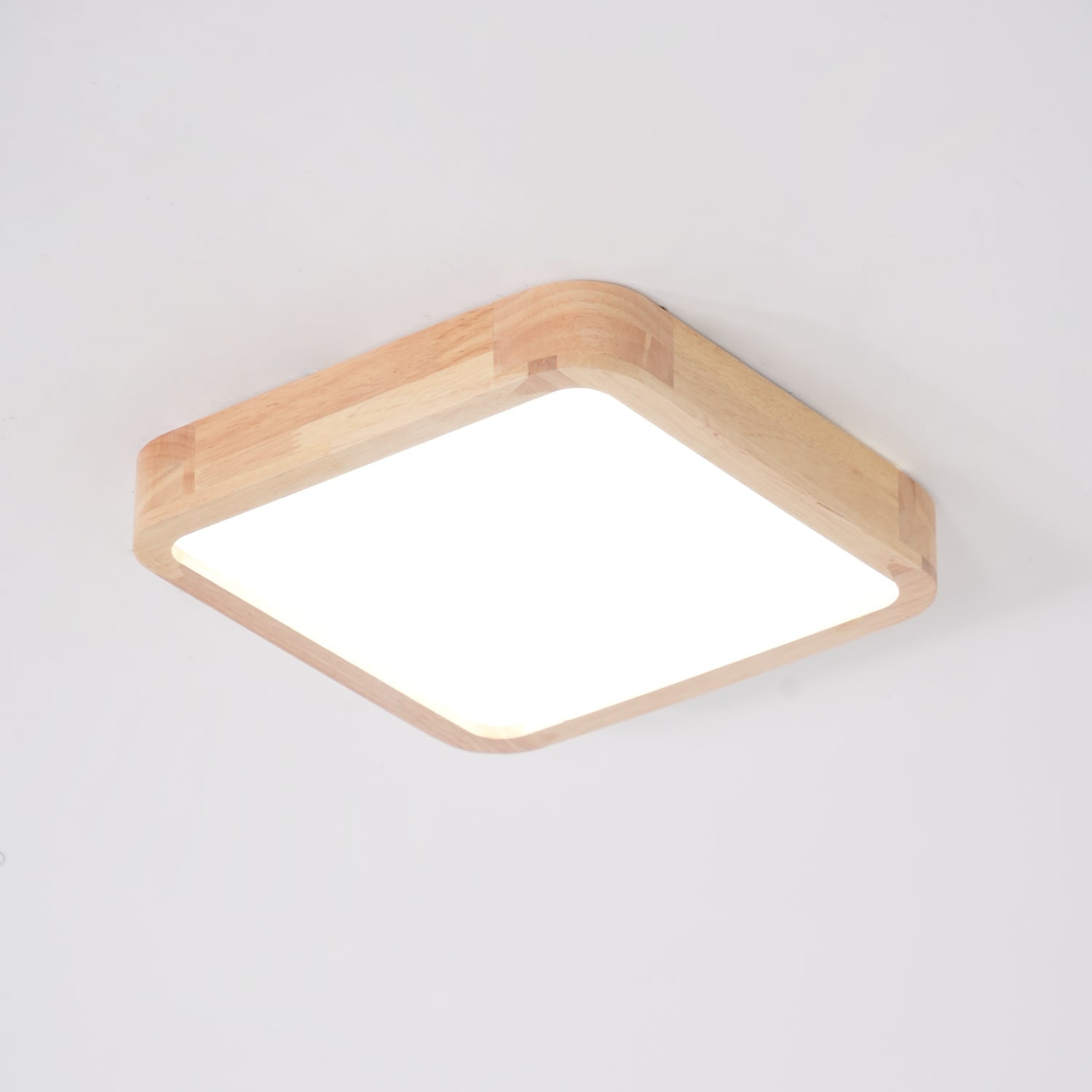 Wooden Geometric Ceiling Light - Blowlighting