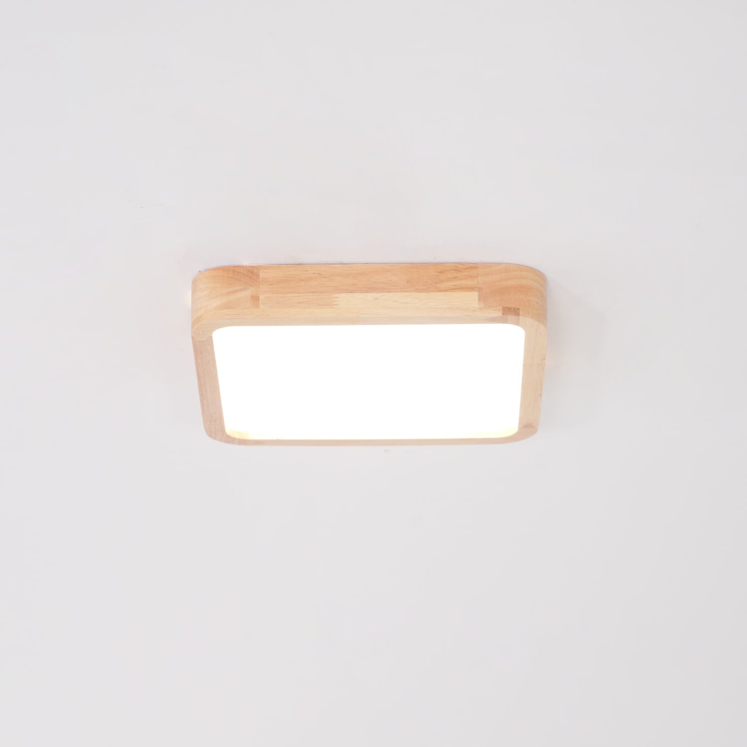 Wooden Geometric Ceiling Light - Blowlighting