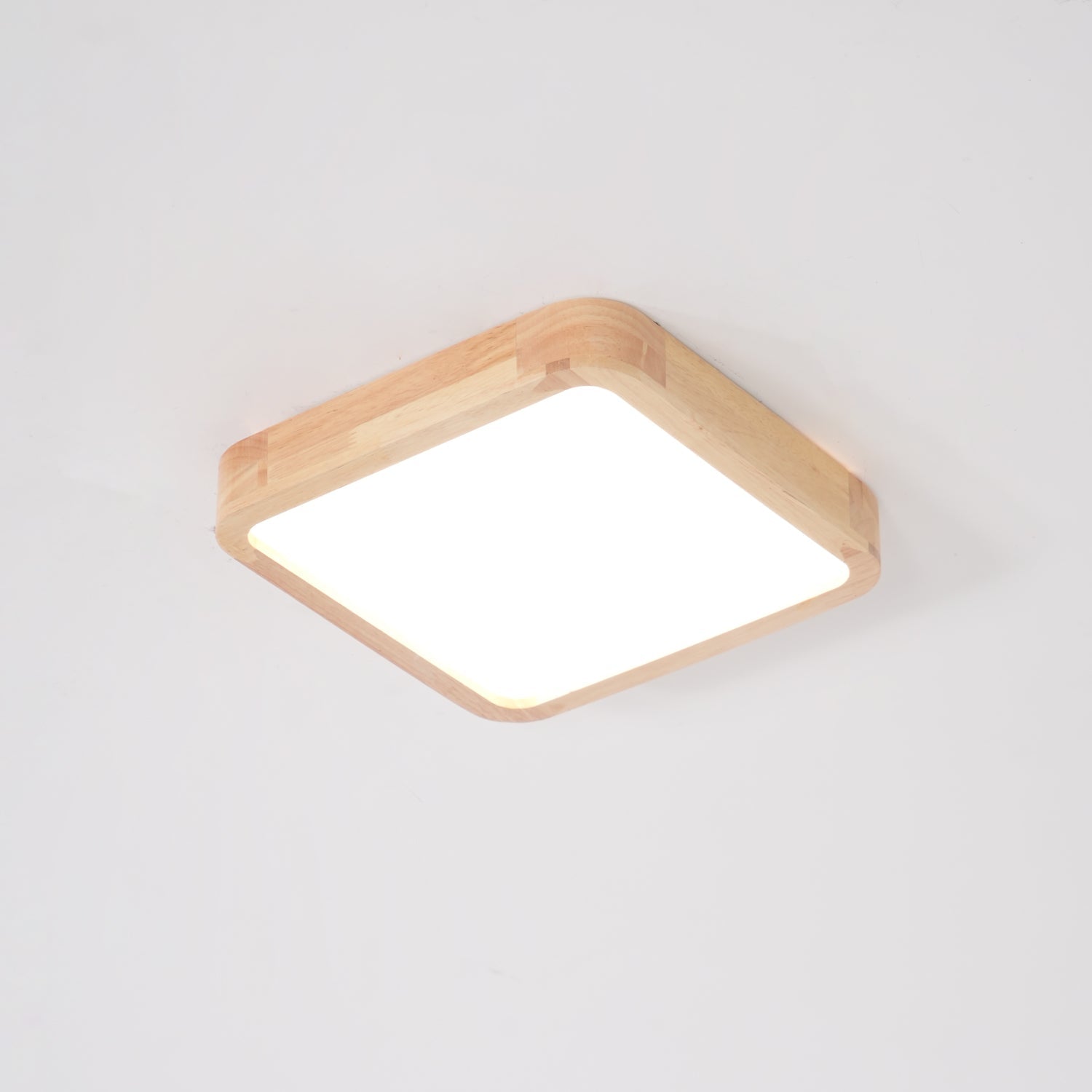 Wooden Geometric Ceiling Light - Blowlighting