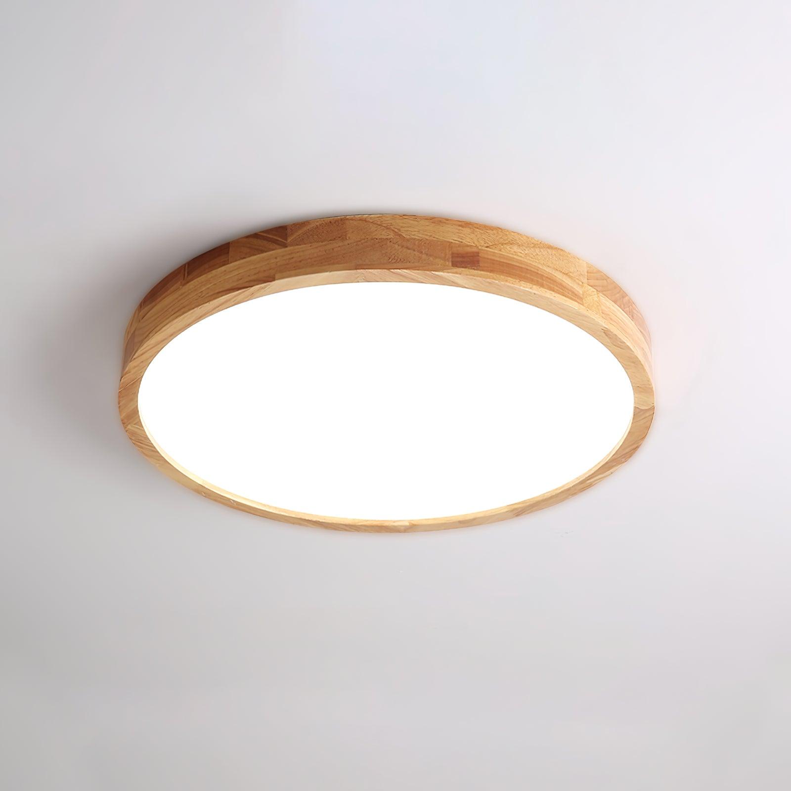 Wooden Geometric Ceiling Light - Blowlighting