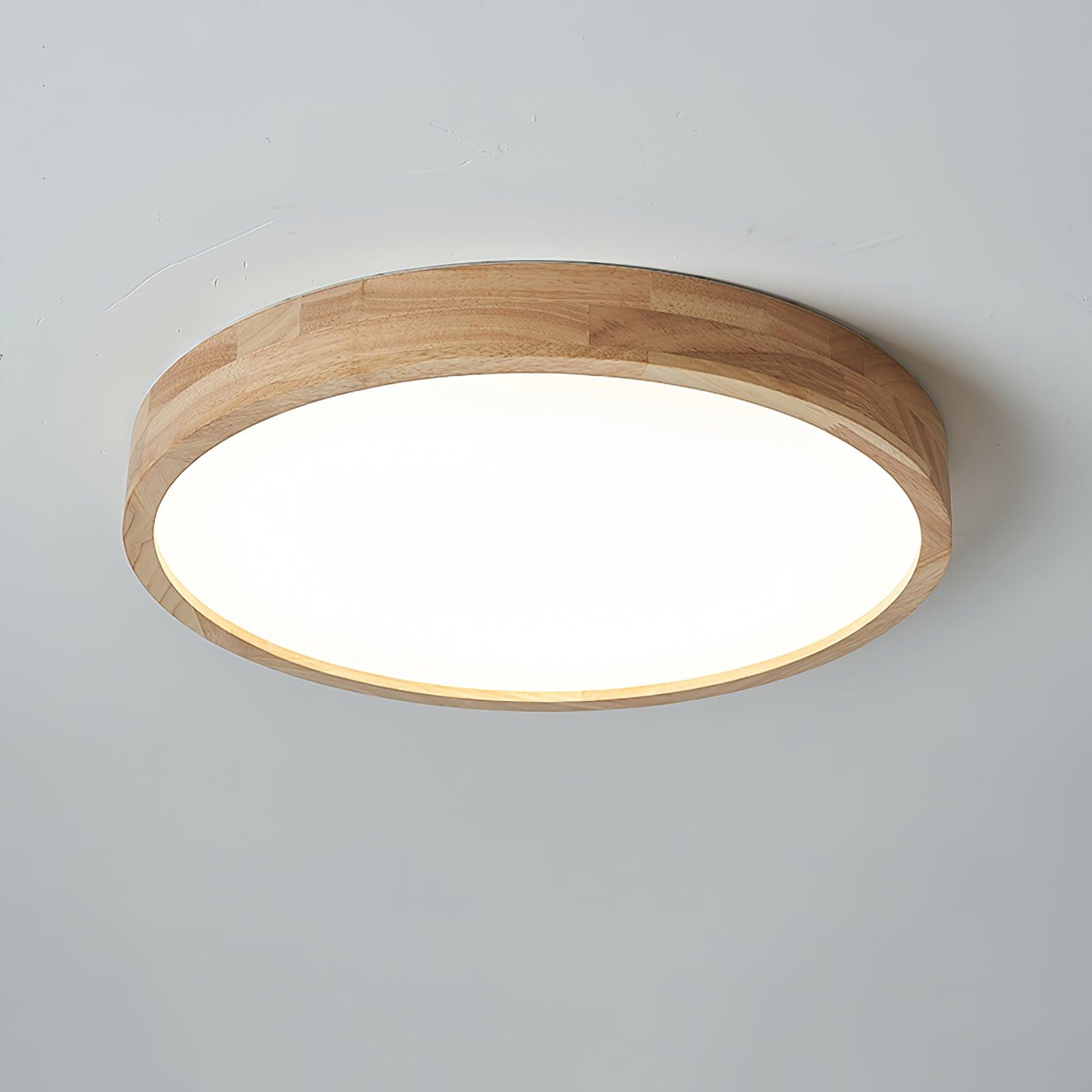Wooden Geometric Ceiling Light - Blowlighting