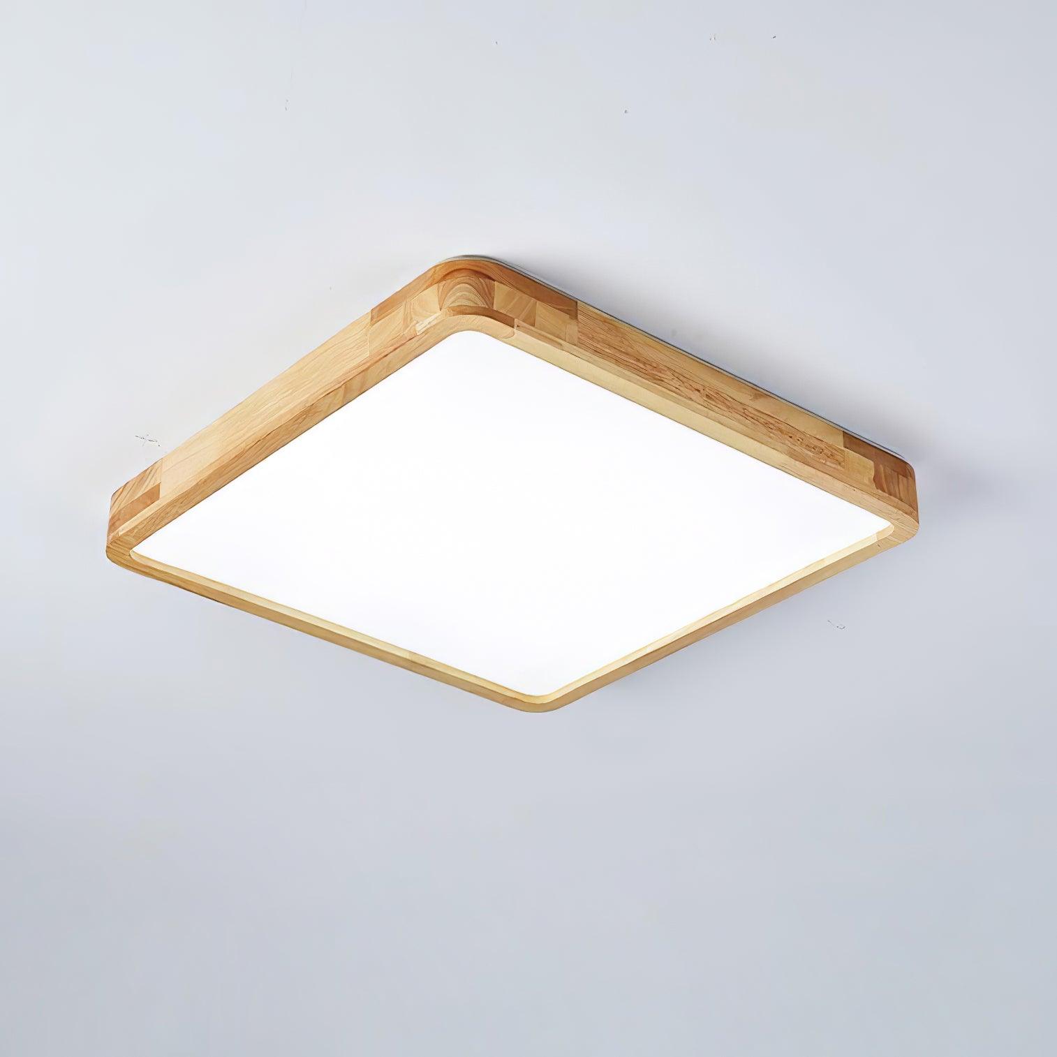 Wooden Geometric Ceiling Light - Blowlighting