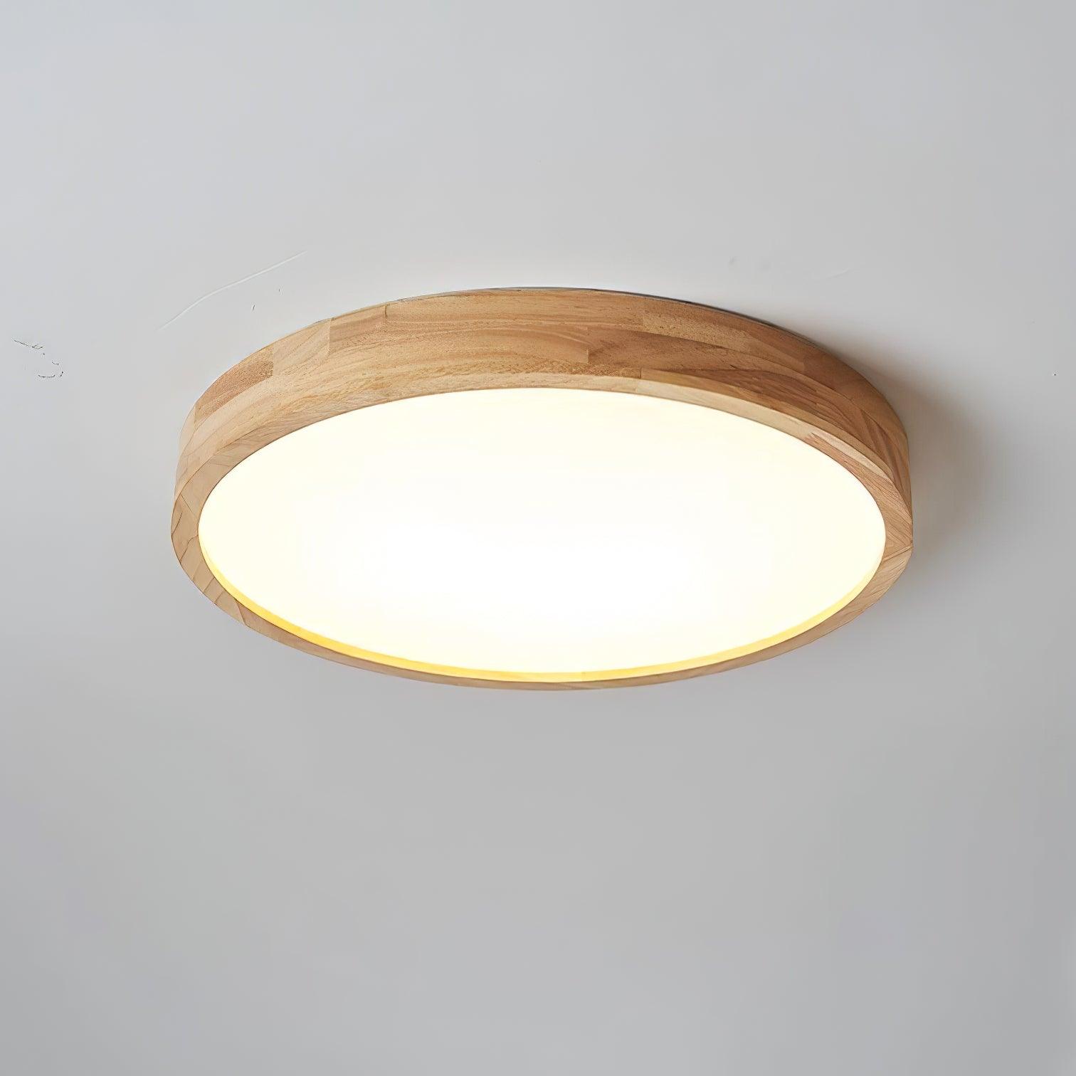 Wooden Geometric Ceiling Light - Blowlighting