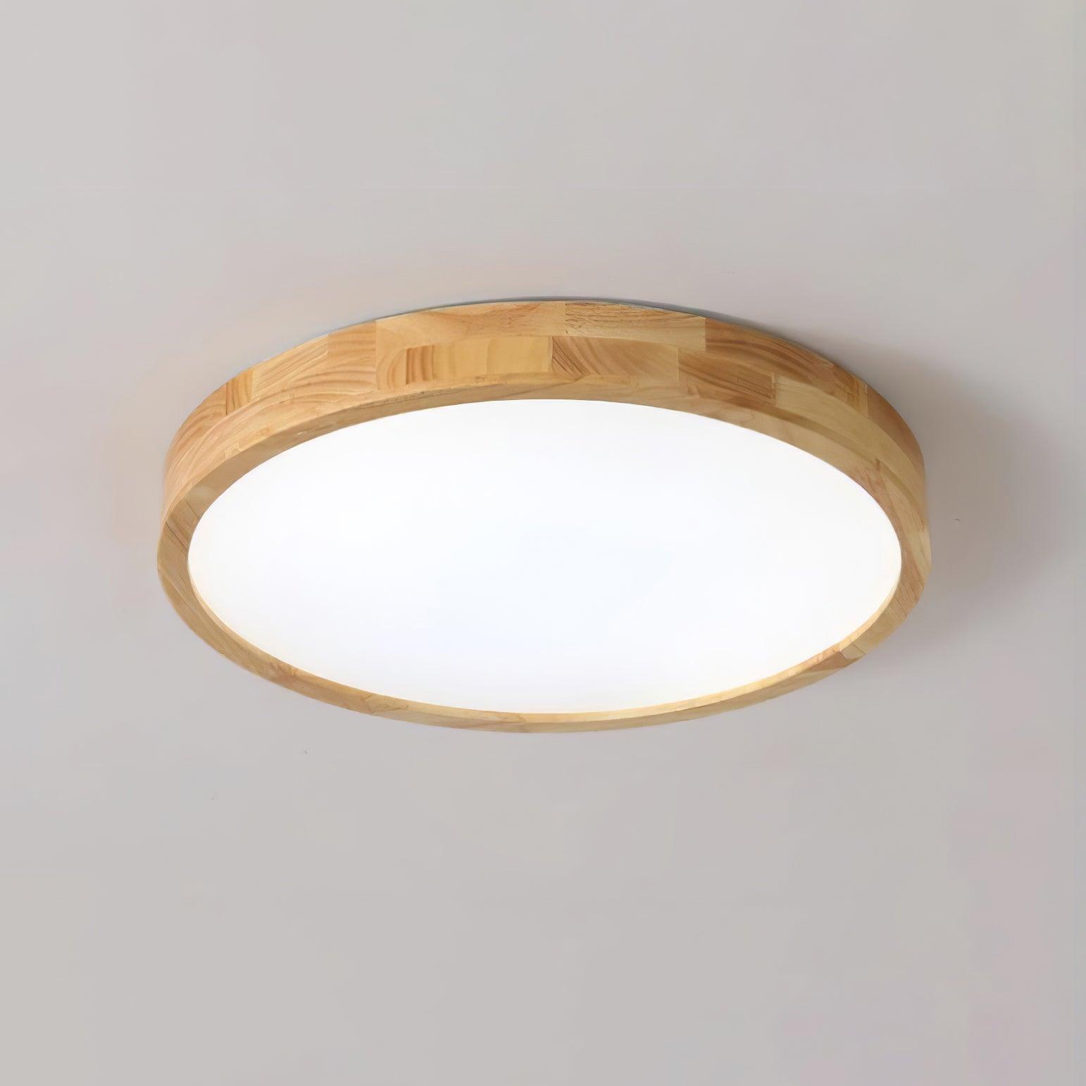 Wooden Geometric Ceiling Light - Blowlighting