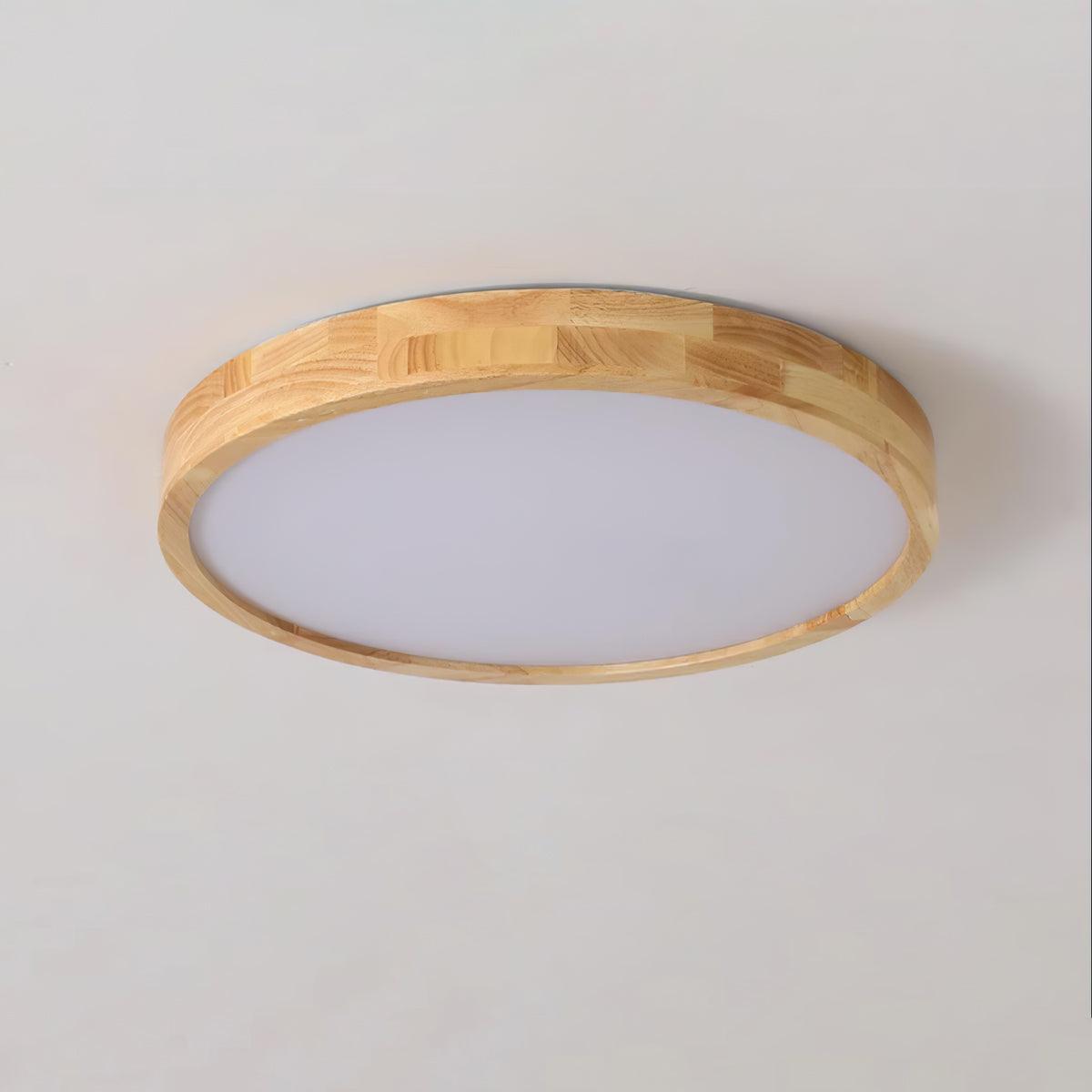 Wooden Geometric Ceiling Light - Blowlighting