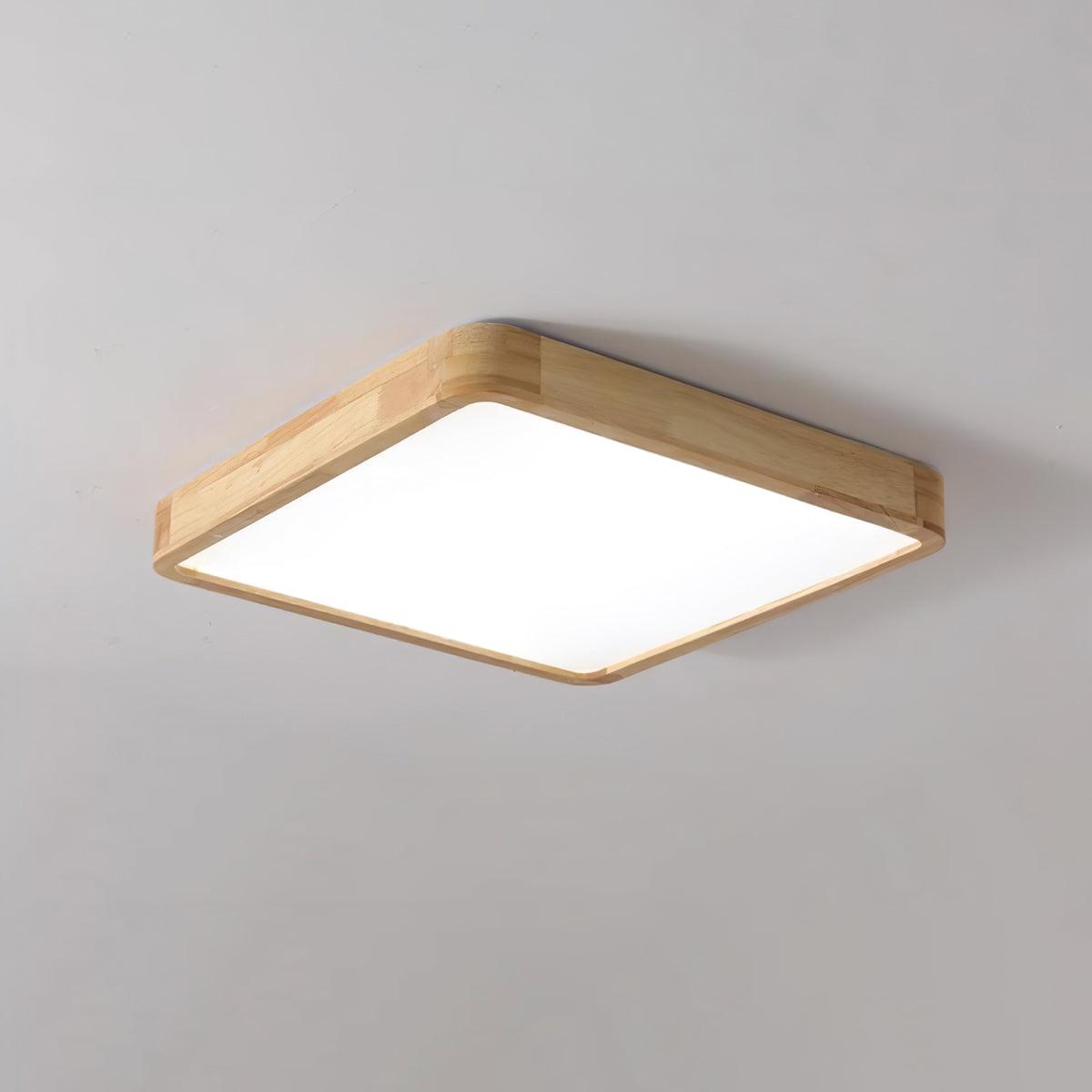Wooden Geometric Ceiling Light - Blowlighting