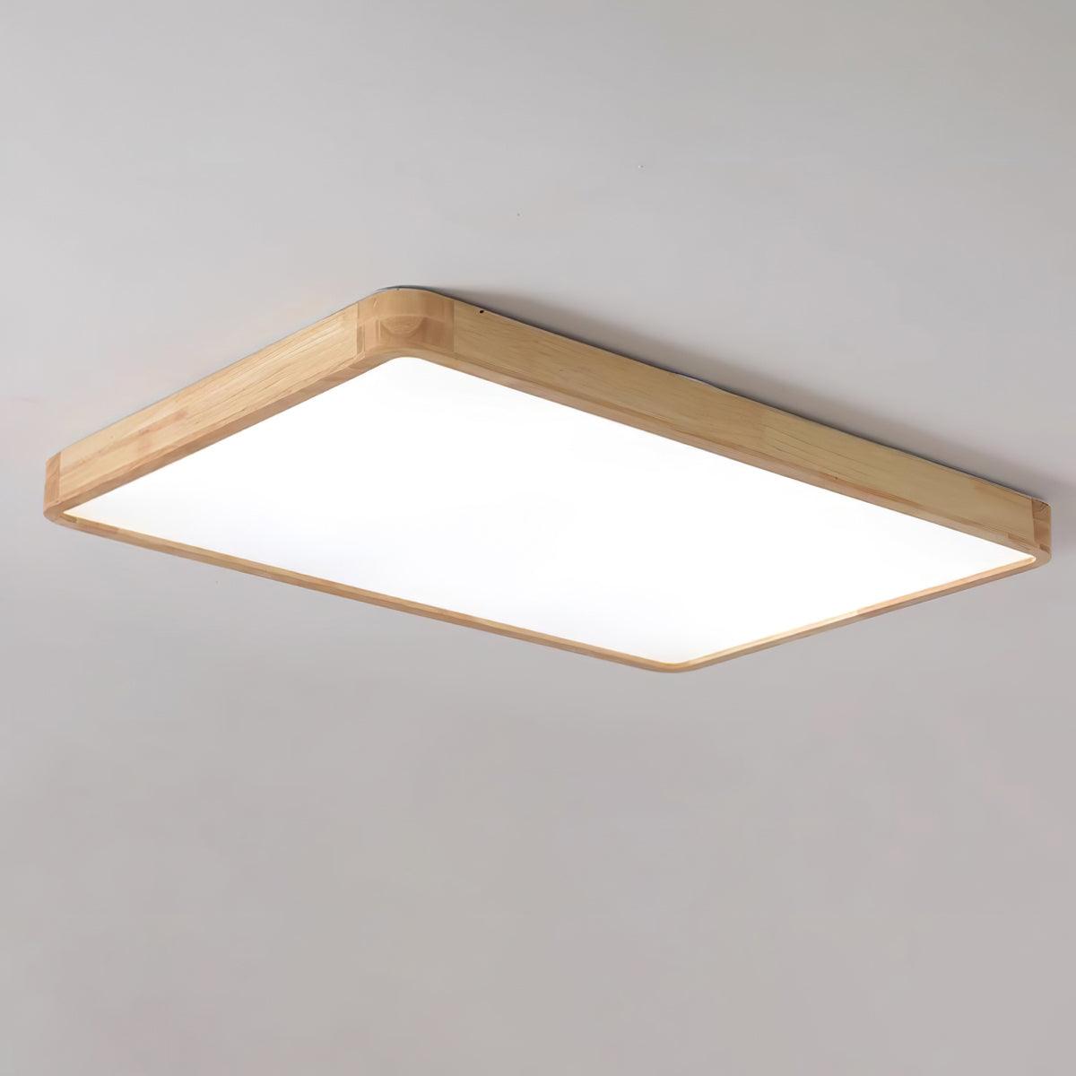 Wooden Geometric Ceiling Light - Blowlighting