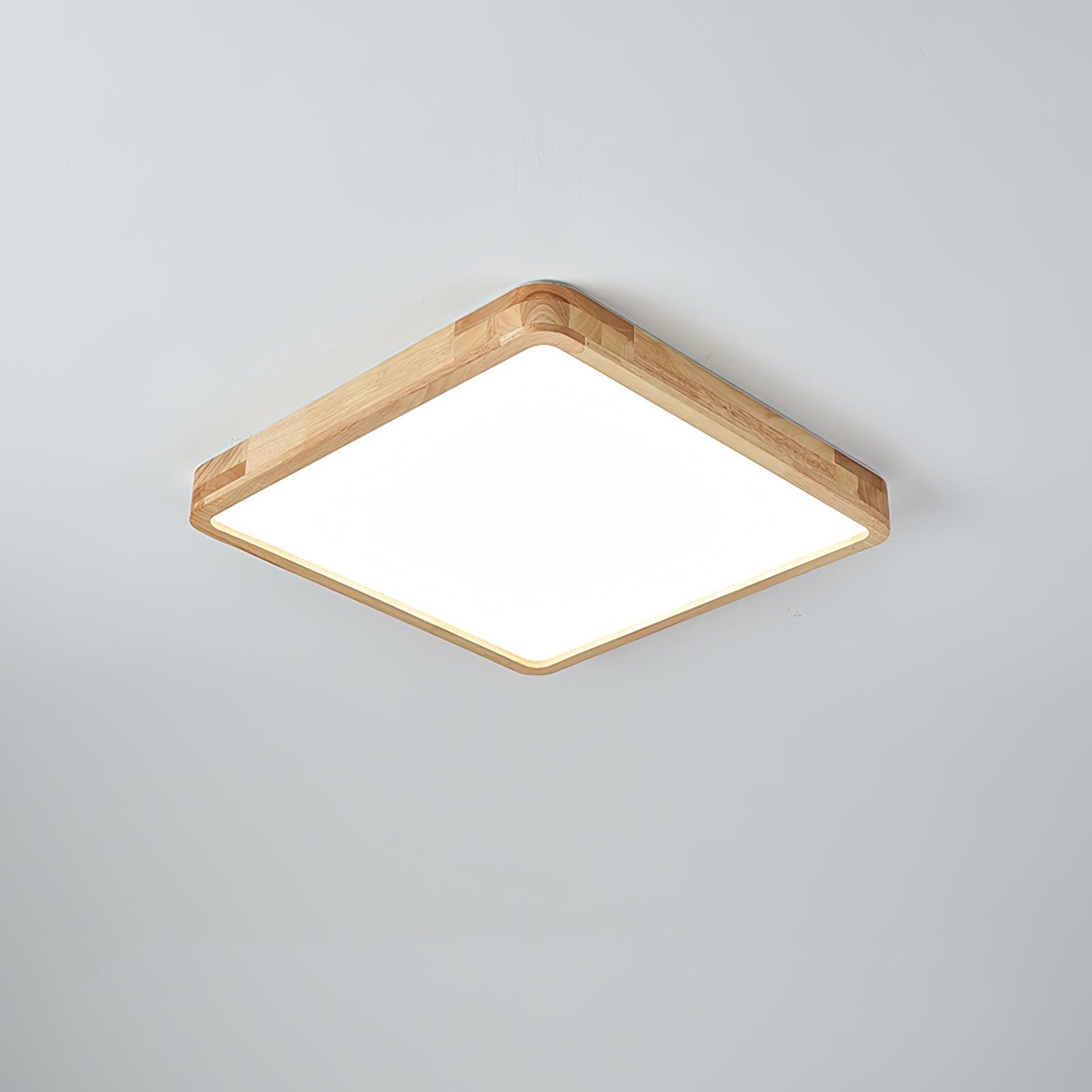 Wooden Geometric Ceiling Light - Blowlighting