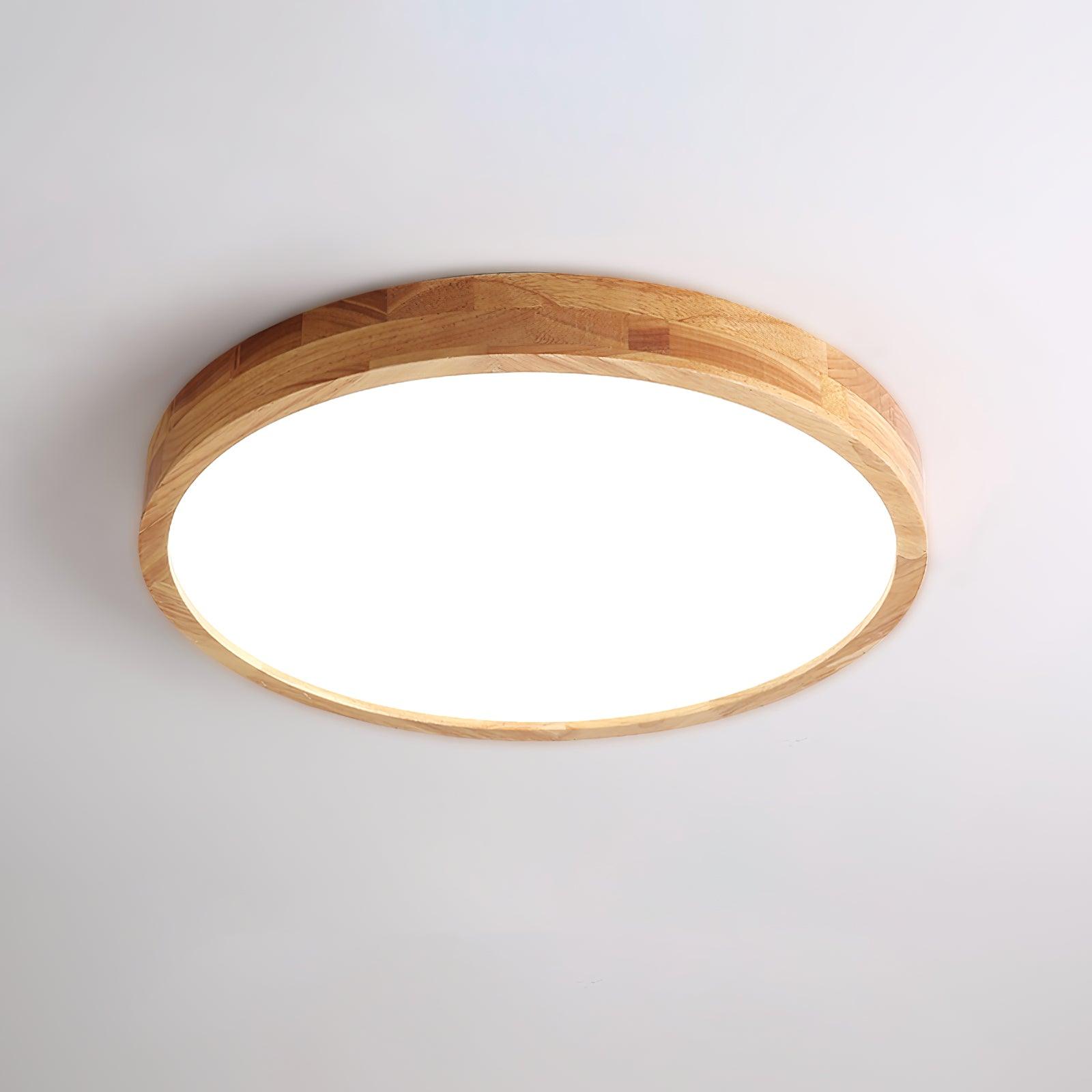 Wooden Geometric Ceiling Light - Blowlighting