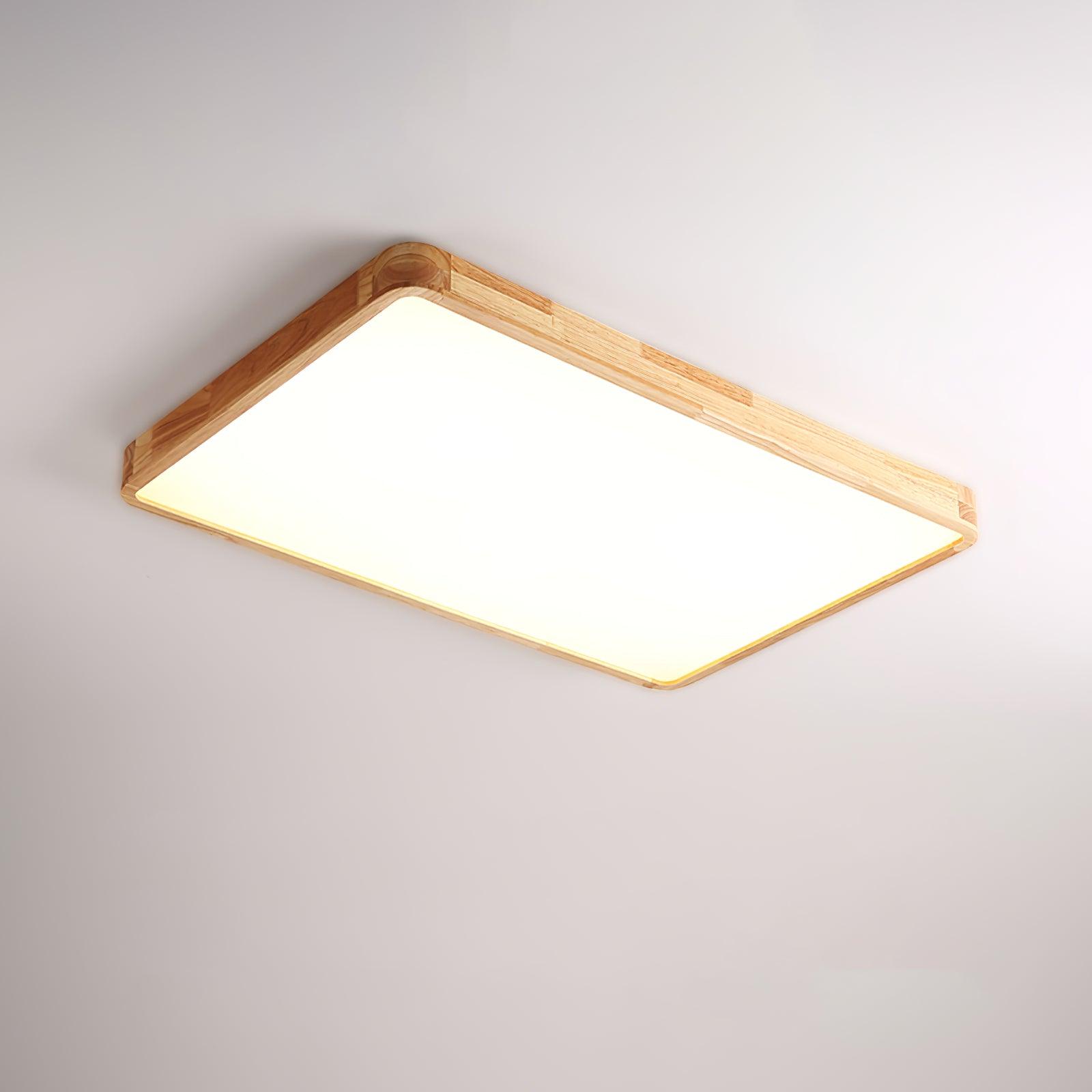 Wooden Geometric Ceiling Light - Blowlighting