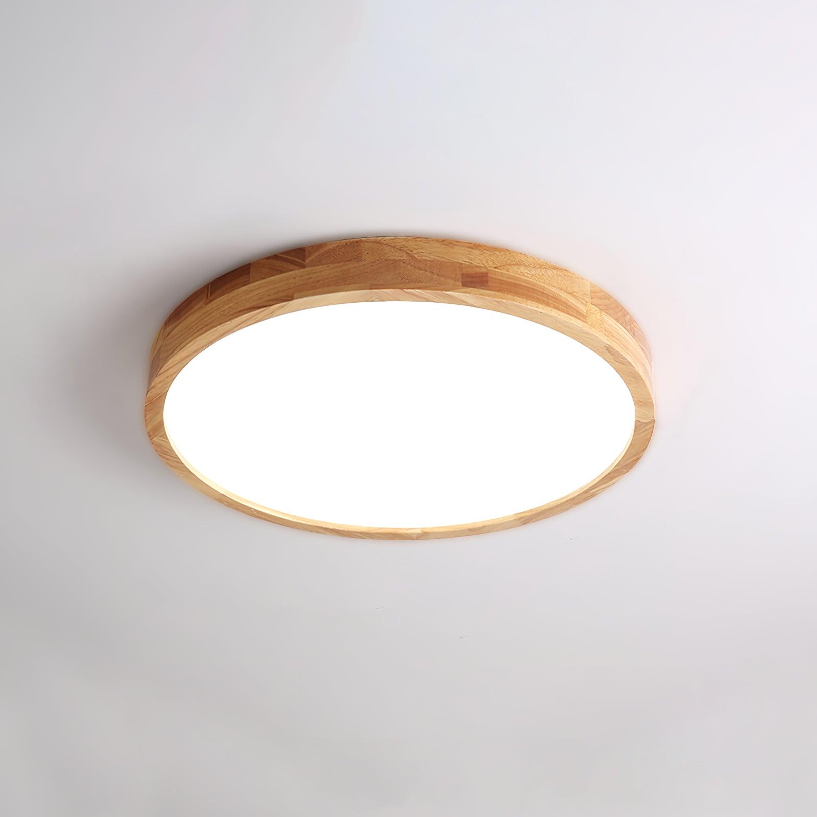 Wooden Geometric Ceiling Light - Blowlighting