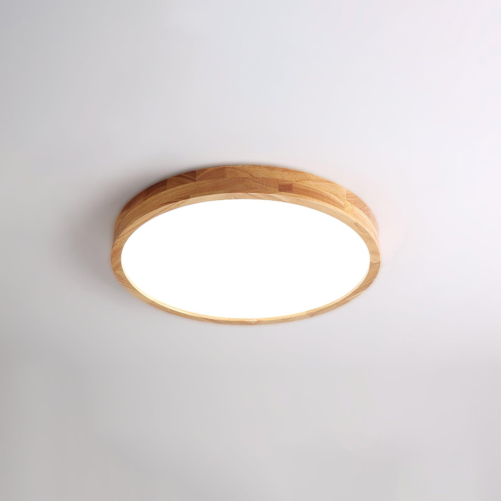 Wooden Geometric Ceiling Light - Blowlighting
