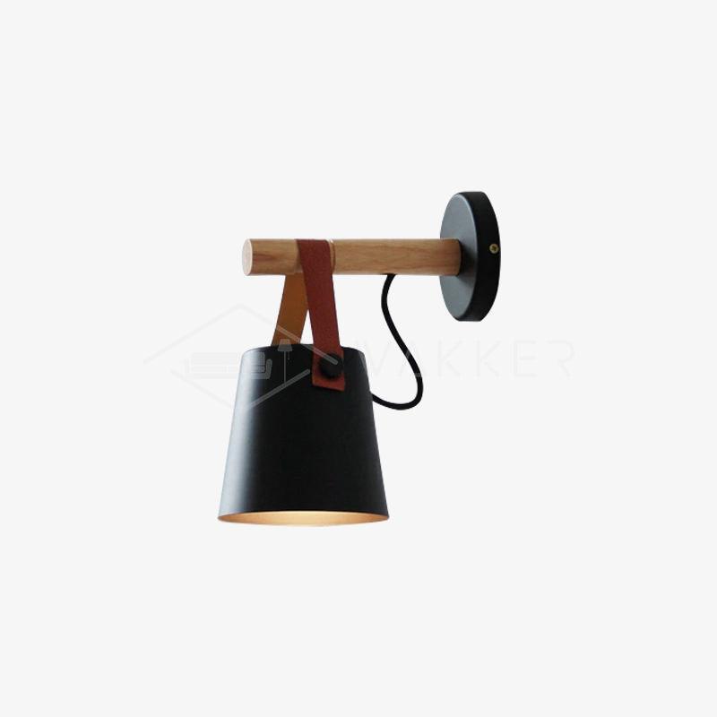 Wooden Conical Wall Light - Blowlighting