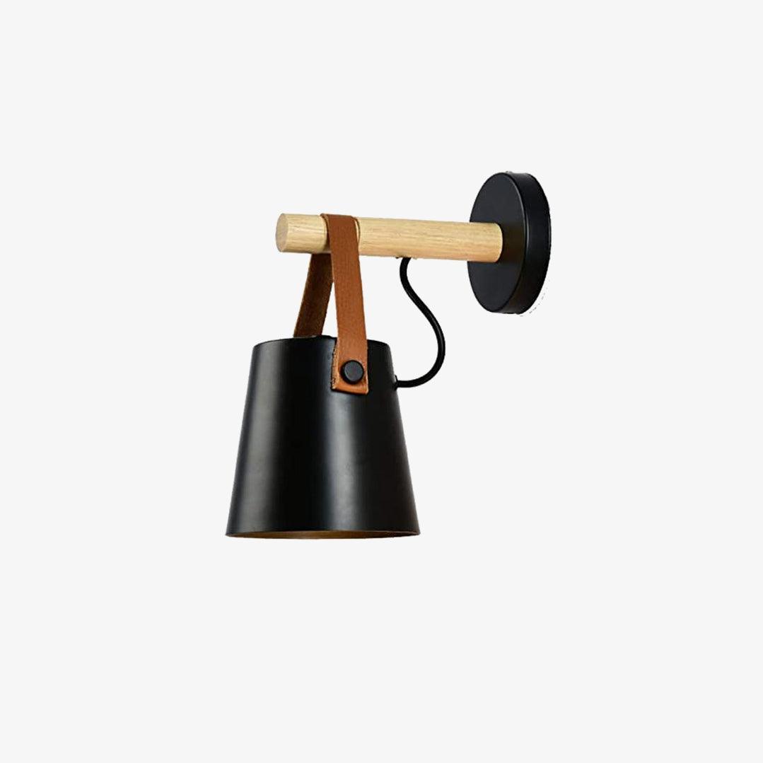 Wooden Conical Wall Light - Blowlighting