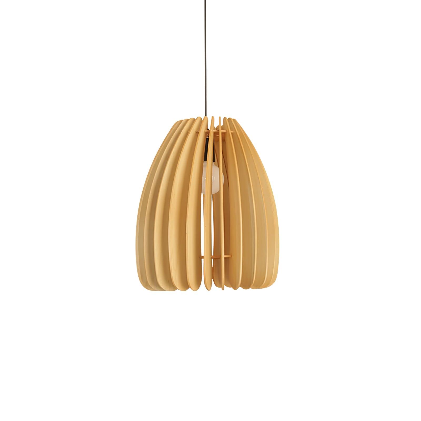 Wooden Orb Pendant Lamp - Blowlighting