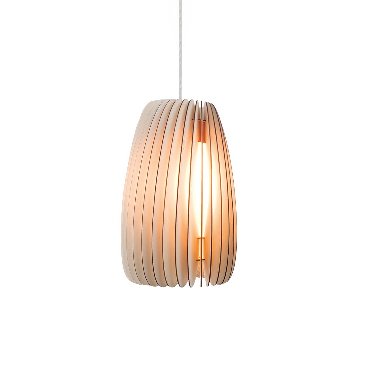 Wooden Orb Pendant Lamp - Blowlighting