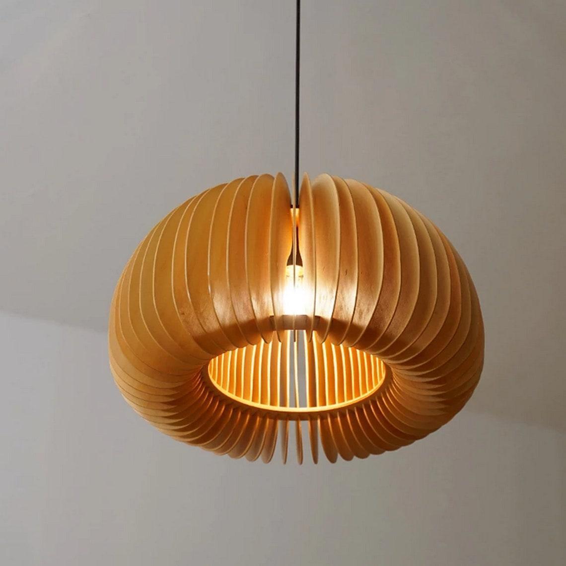 Wooden Pumpkin Swag Lights - Blowlighting