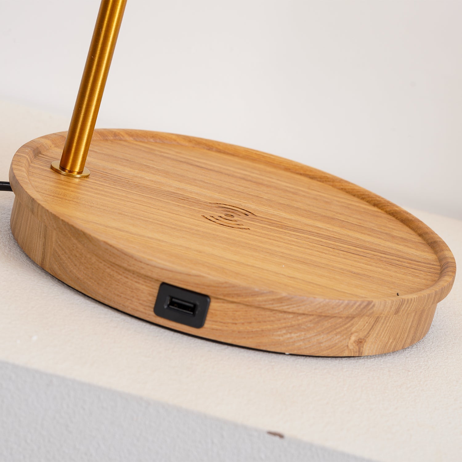 Wooden Retro Table Lamp - Blowlighting