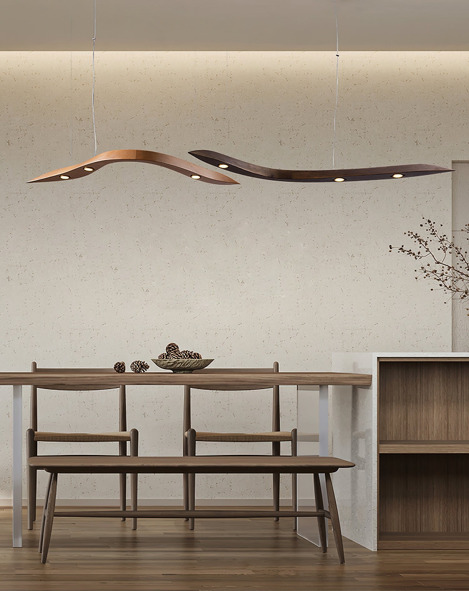 Waveform Pendant Lamp - Blowlighting