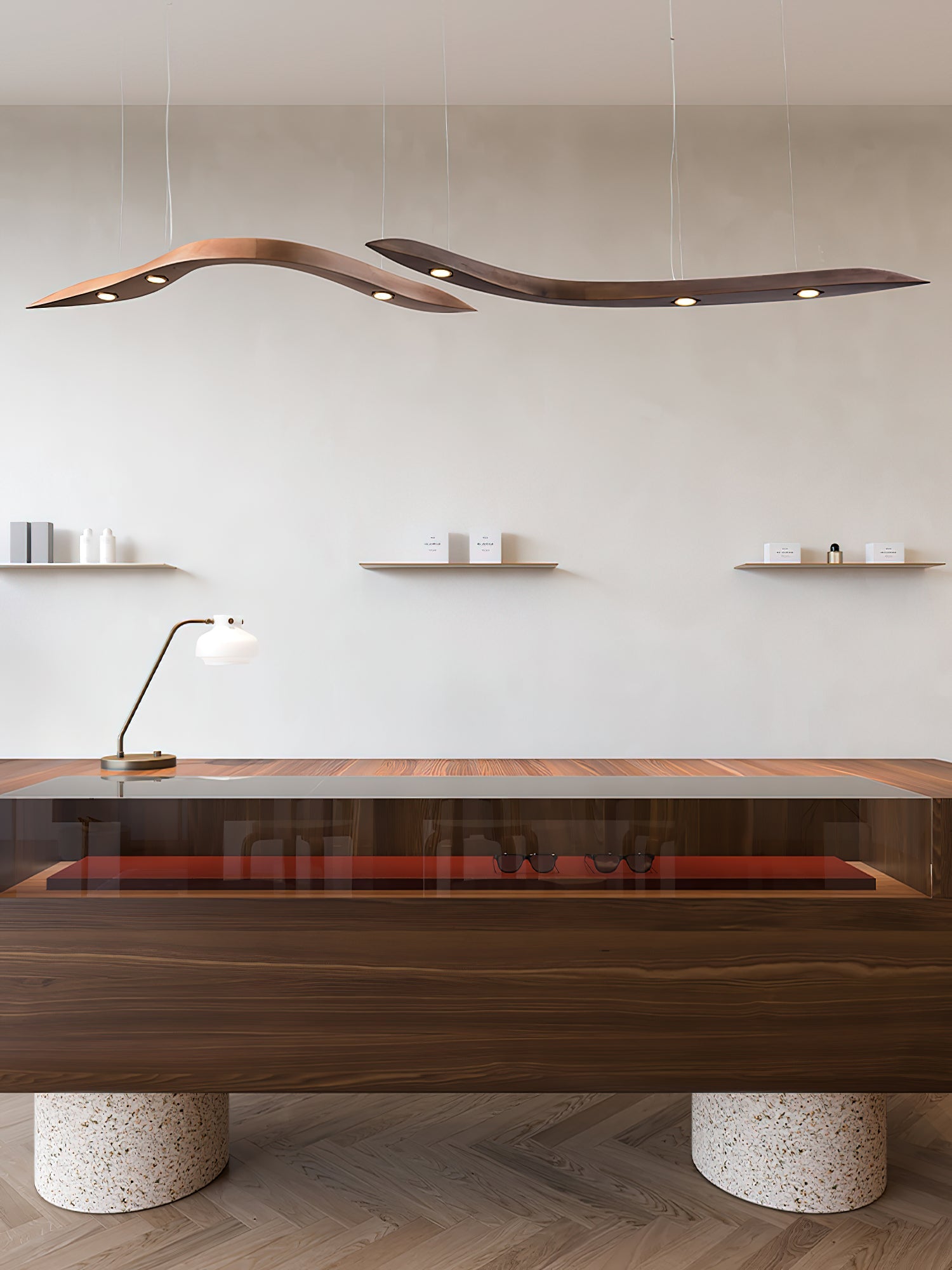 Waveform Pendant Lamp - Blowlighting