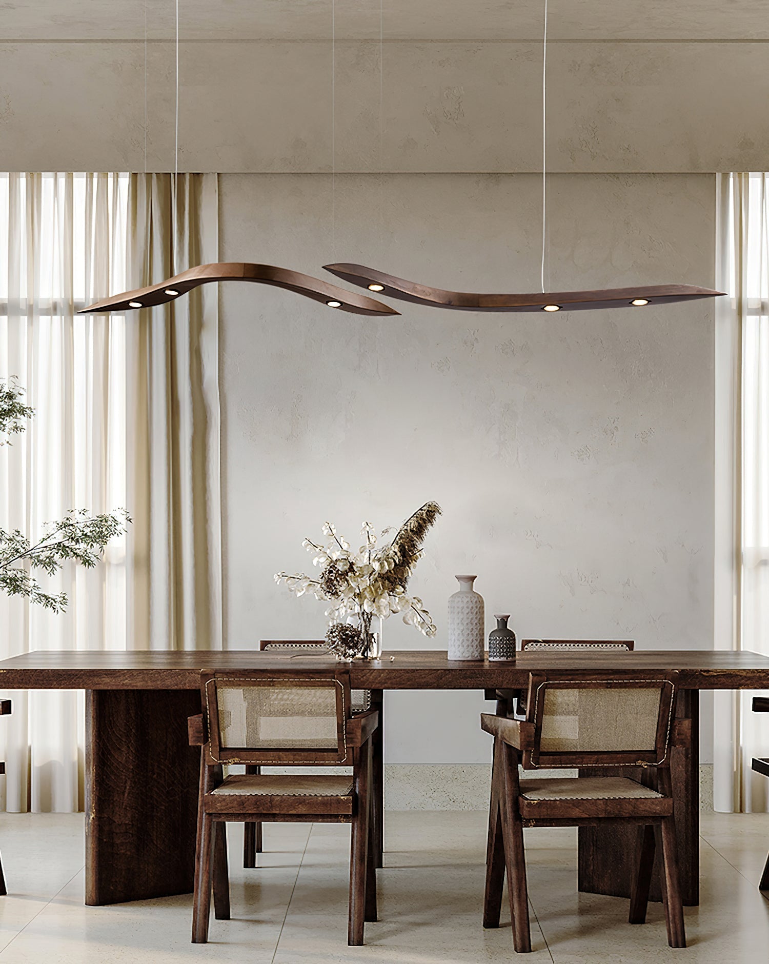 Waveform Pendant Lamp - Blowlighting
