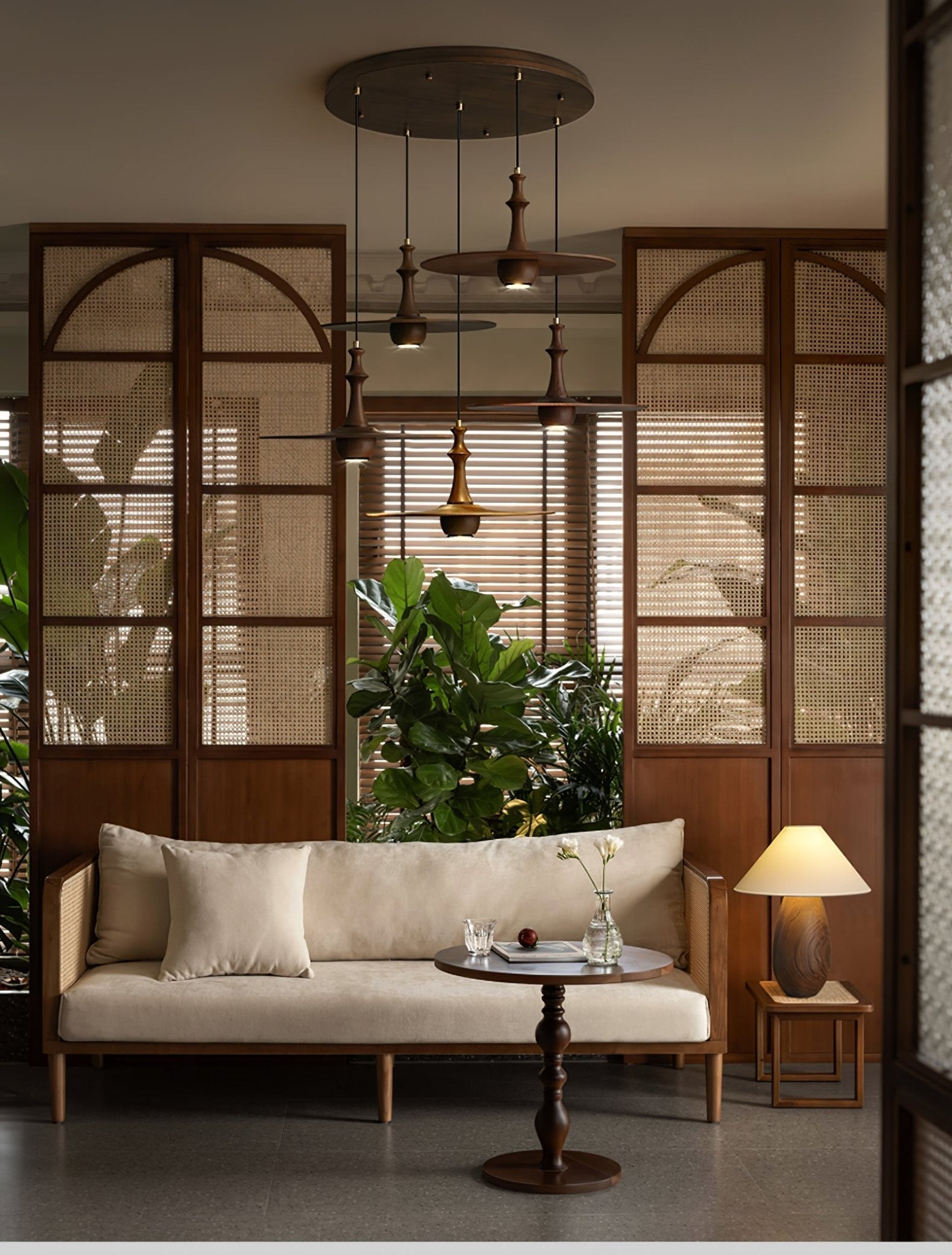 Wooden Spin Pendant Light - Blowlighting