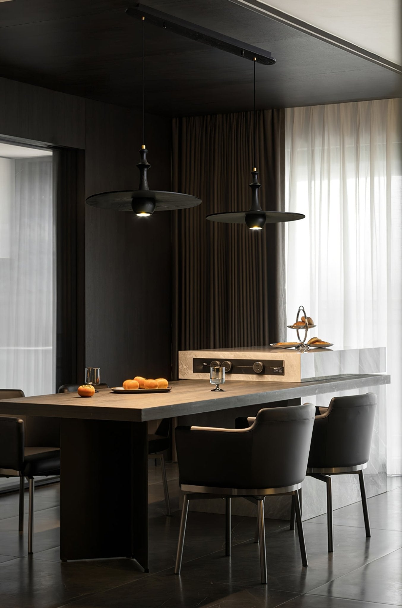 Wooden Spin Pendant Light - Blowlighting
